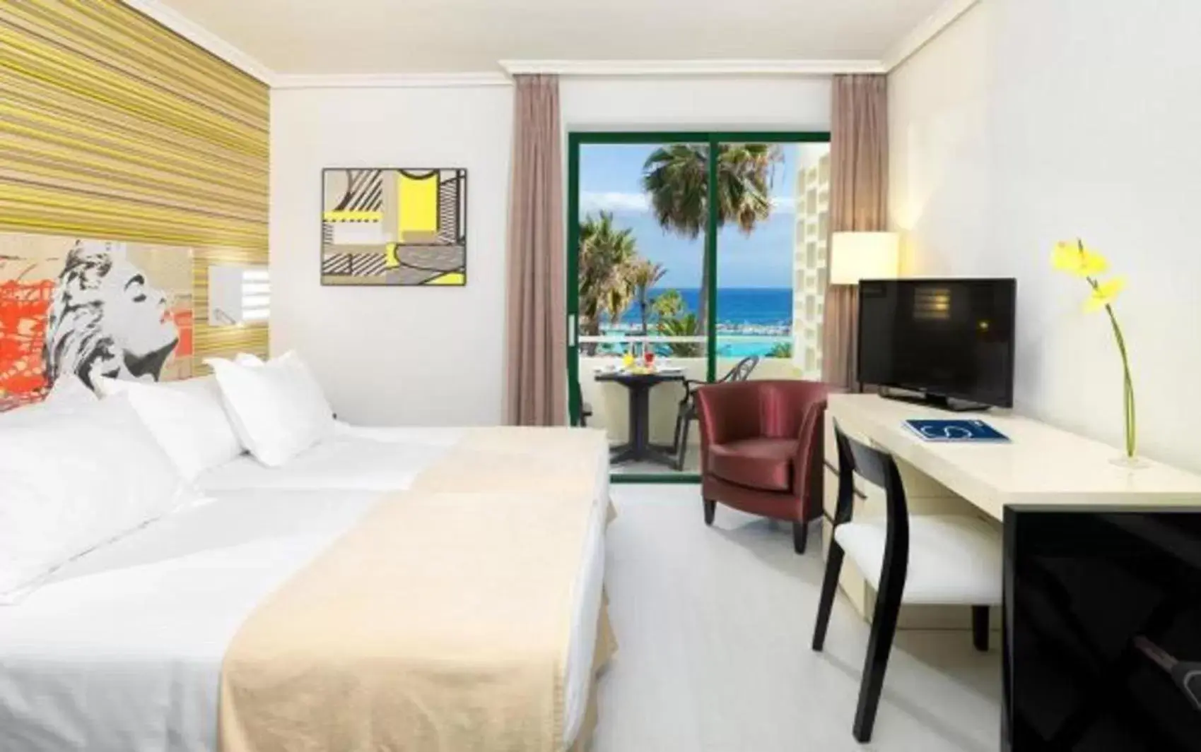 Standard Double Room with Sea View in H10 Tenerife Playa Standard Double Room with Sea View in H10 Tenerife Playa