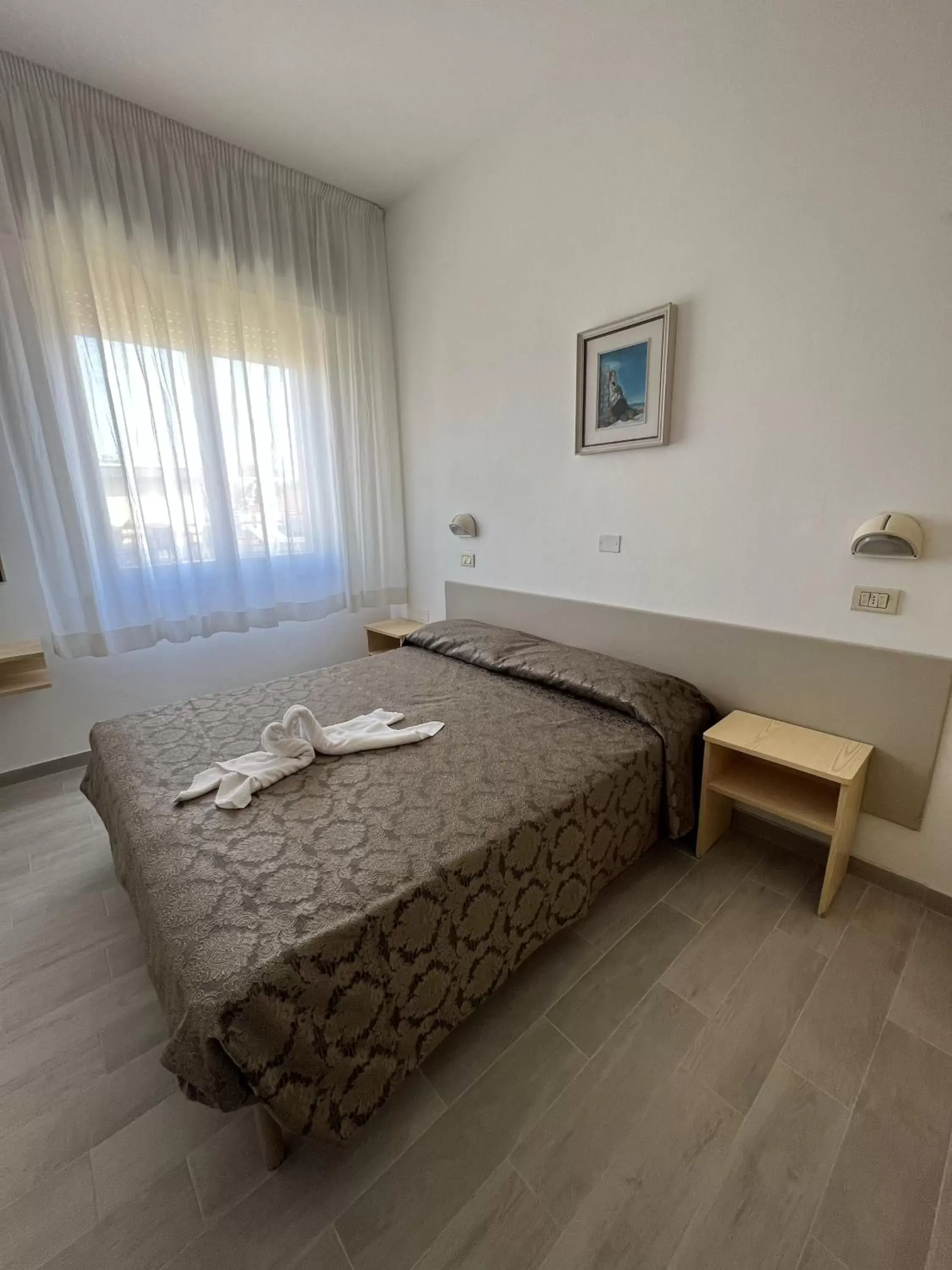 Bed in Hotel Mirò Bed in Hotel Mirò