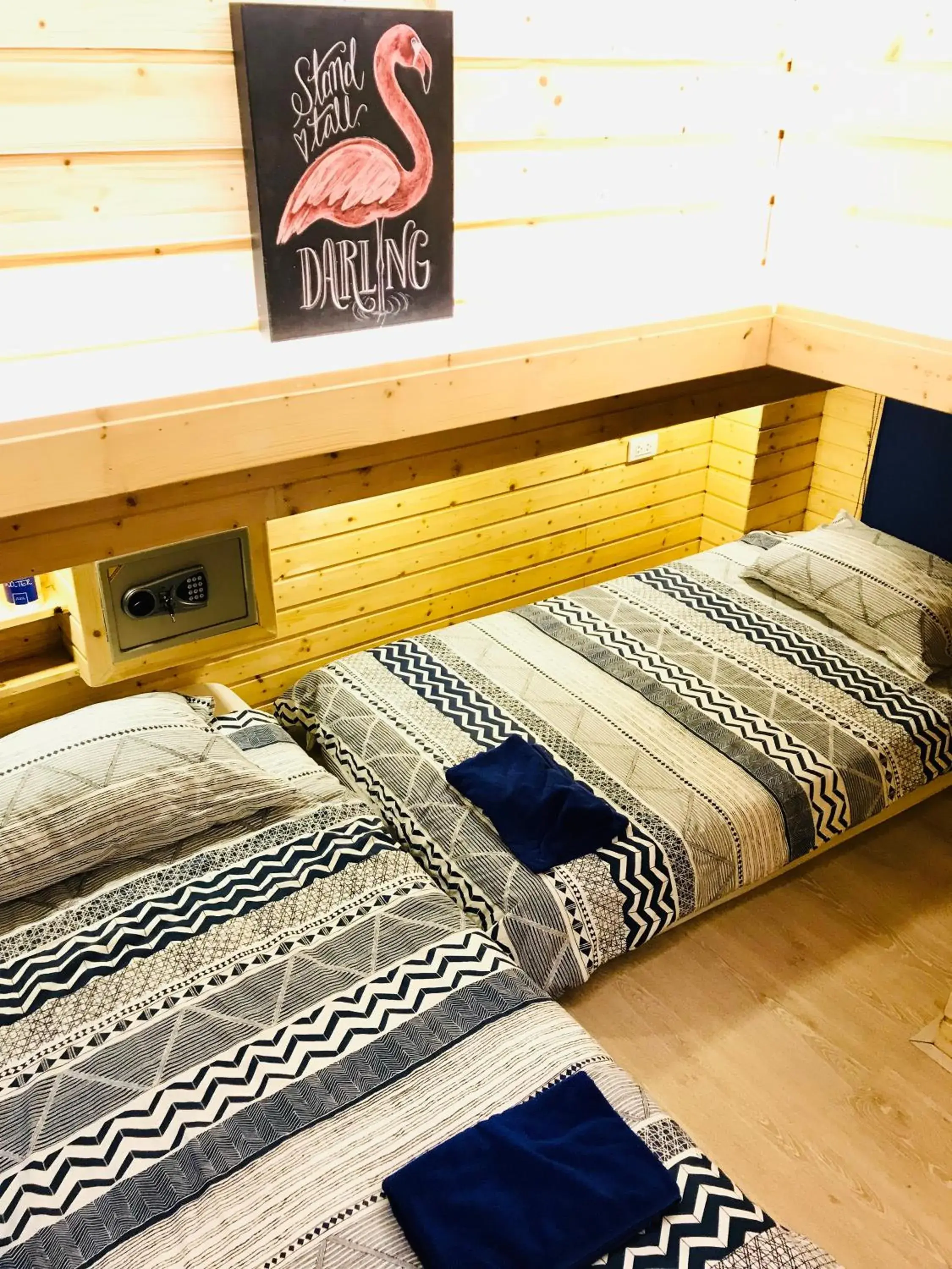 Twin Room with Shared Bathroom and Toilet (2 futons) in Blu Cabin Ari Stylish Gay Poshtel Twin Room with Shared Bathroom and Toilet (2 futons) in Blu Cabin Ari Stylish Gay Poshtel