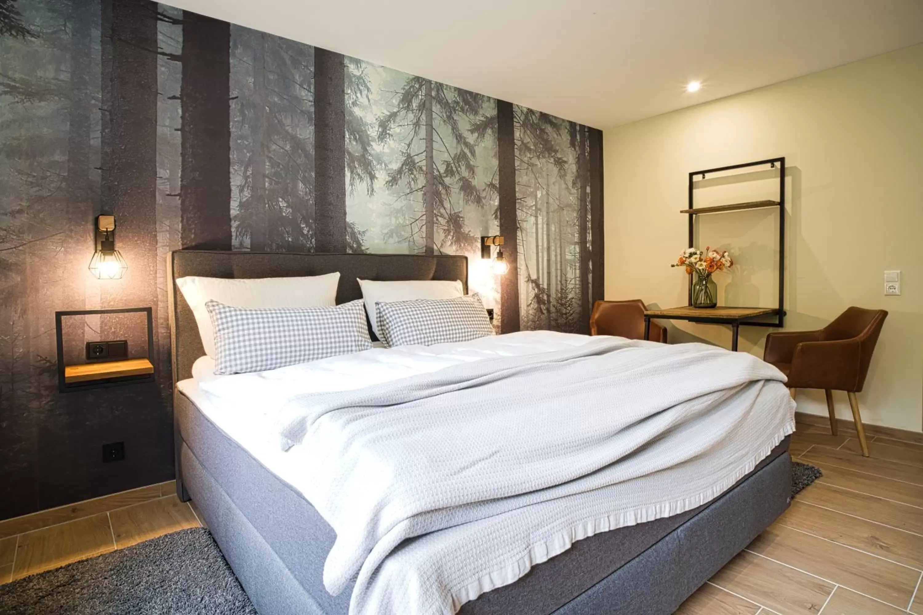 Double Room with Balcony (2 Adults + 1 Child) in Boutique Hotel LANDHAUSZEIT Double Room with Balcony (2 Adults + 1 Child) in Boutique Hotel LANDHAUSZEIT