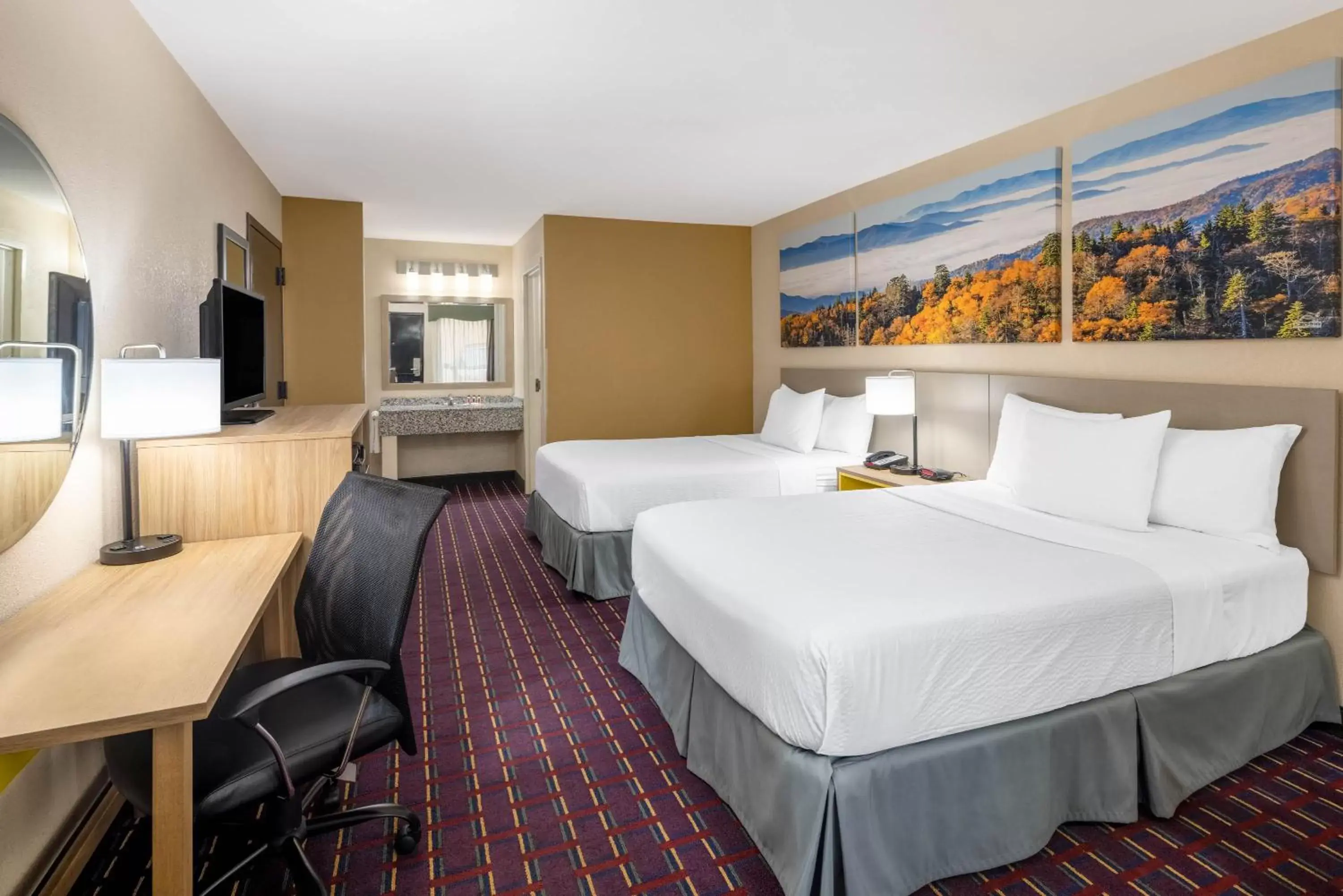 Double Room with Two Double Beds - Pet Friendly/Non-Smoking in Days Inn by Wyndham Murphy Double Room with Two Double Beds - Pet Friendly/Non-Smoking in Days Inn by Wyndham Murphy