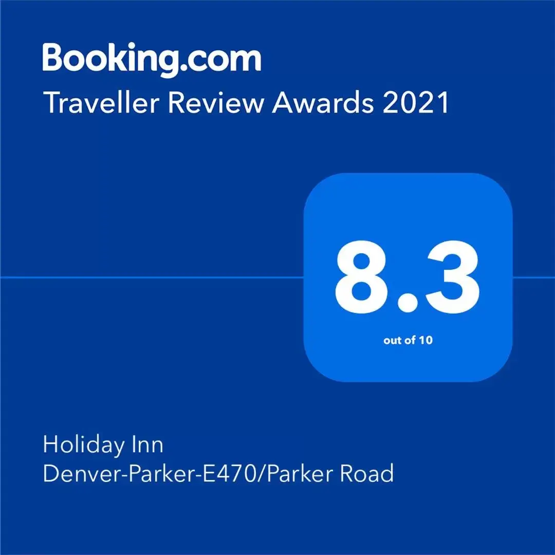 Logo/Certificate/Sign/Award in Holiday Inn Denver-Parker-E470/Parker Road, an IHG Hotel Logo/Certificate/Sign/Award in Holiday Inn Denver-Parker-E470/Parker Road, an IHG Hotel
