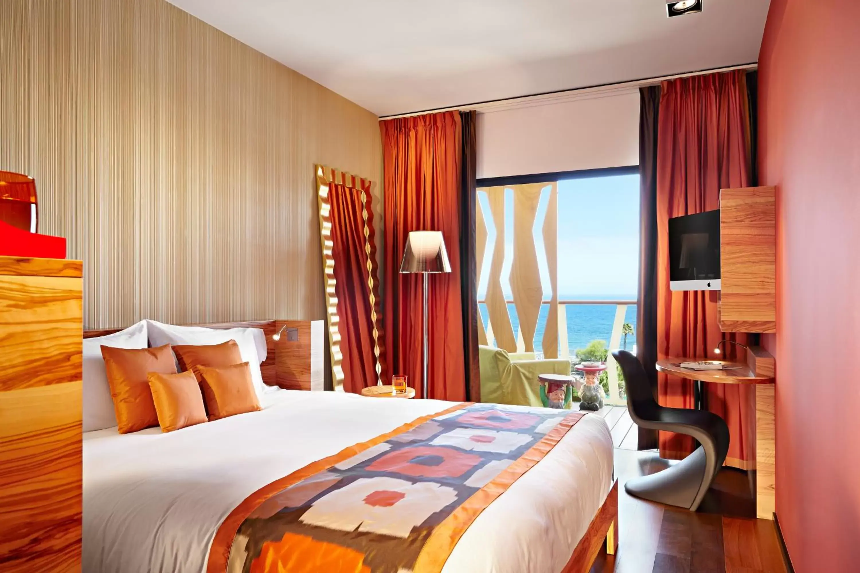 Deluxe Double Room with Ocean View in Bohemia Suites & Spa - Adults Only Deluxe Double Room with Ocean View in Bohemia Suites & Spa - Adults Only