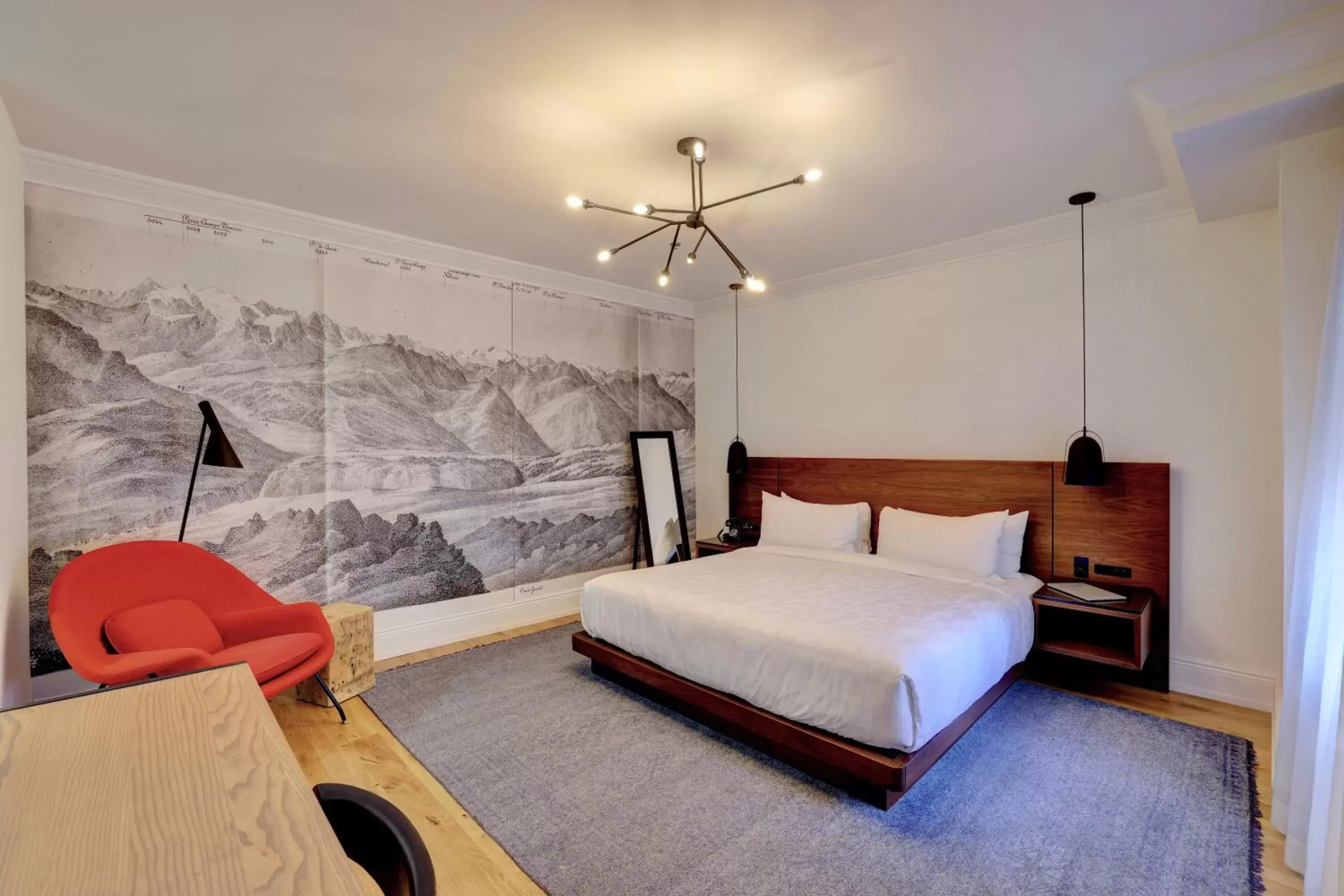 King Room with Roll-In Shower - Disability Access in The Walper Hotel, part of JdV by Hyatt King Room with Roll-In Shower - Disability Access in The Walper Hotel, part of JdV by Hyatt