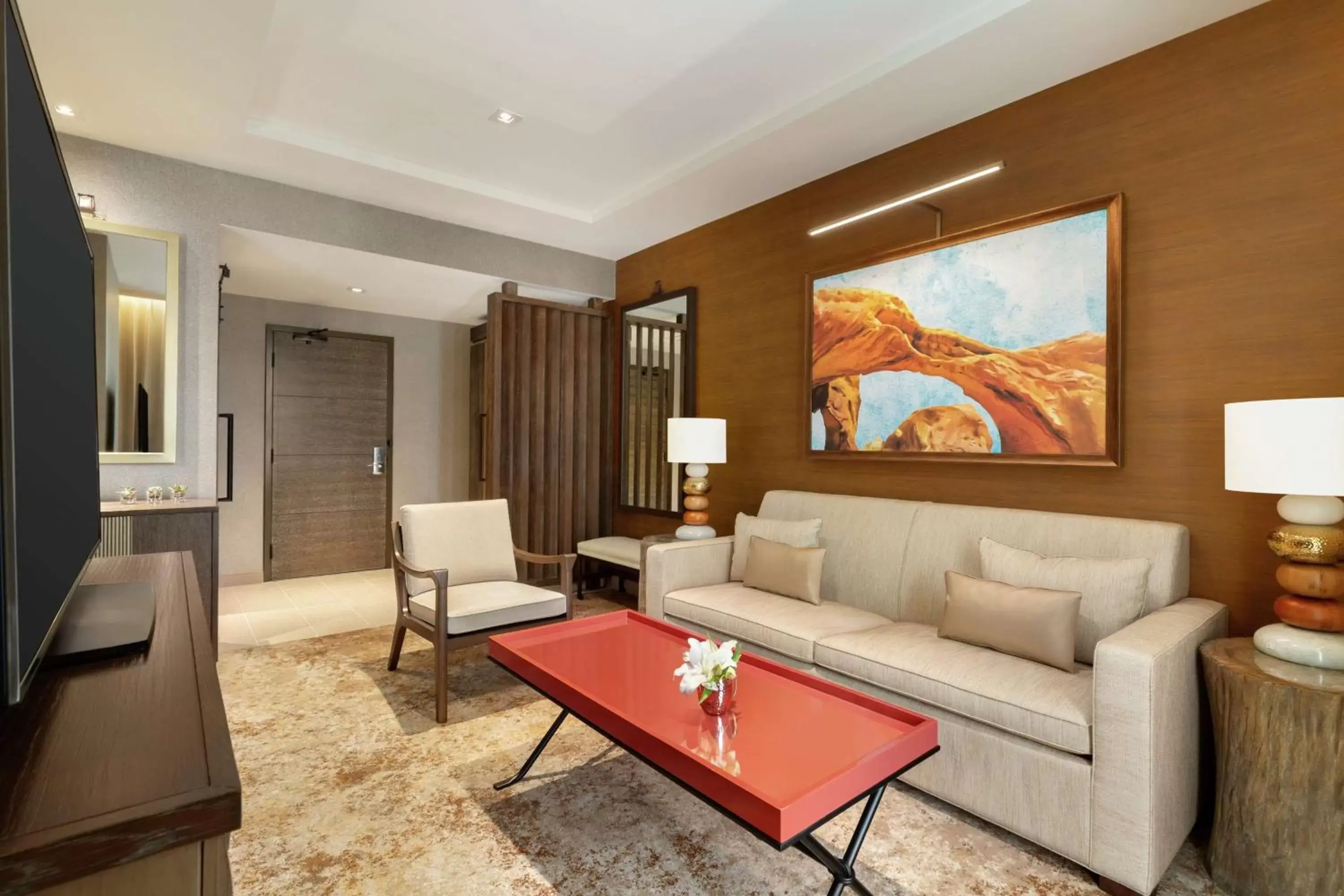 One-Bedroom Queen Suite with Two Queen Beds in Hoodoo Moab, Curio Collection by Hilton One-Bedroom Queen Suite with Two Queen Beds in Hoodoo Moab, Curio Collection by Hilton