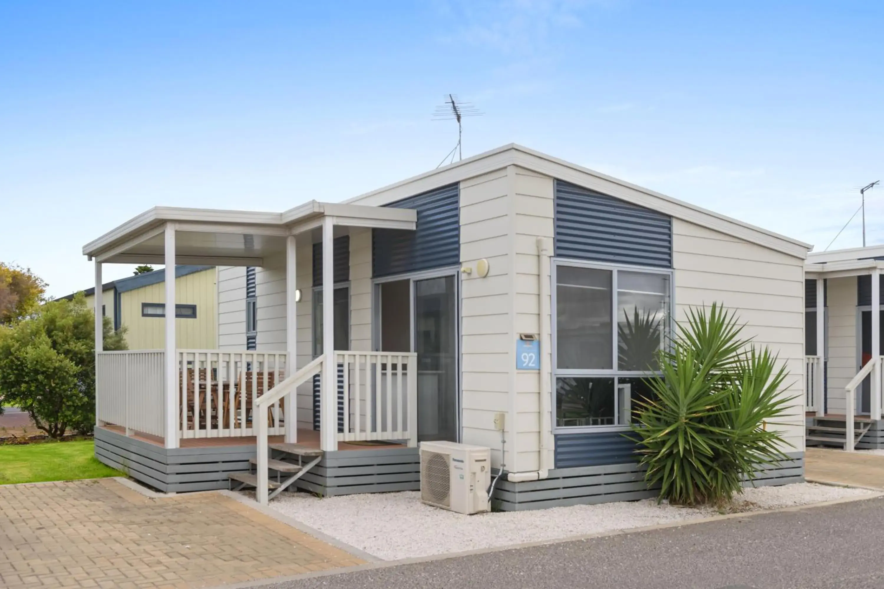 Deluxe Two-Bedroom Cabin - Sleeps 6 in Discovery Parks ? Adelaide Beachfront Deluxe Two-Bedroom Cabin - Sleeps 6 in Discovery Parks ? Adelaide Beachfront
