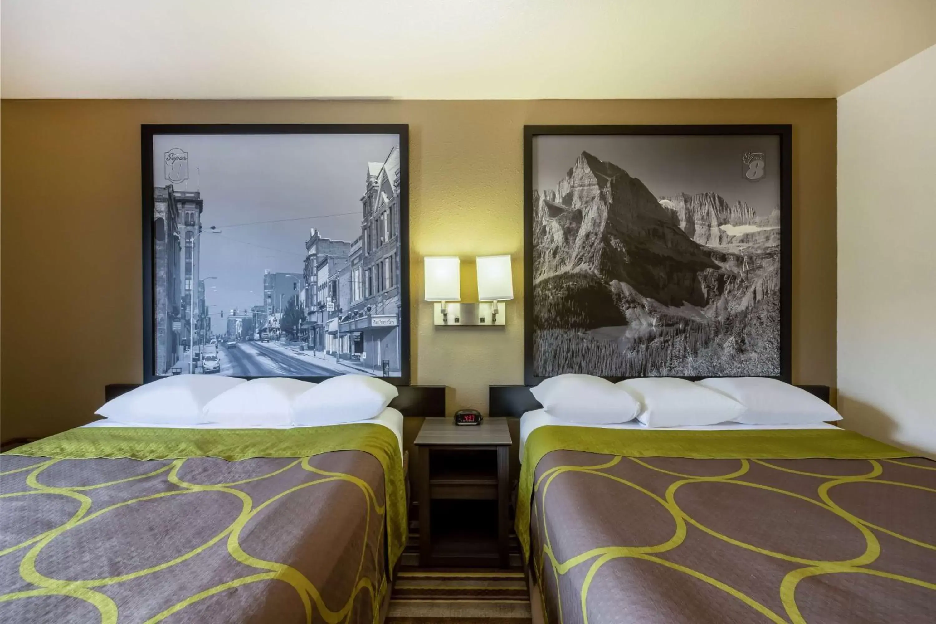 Queen Room with Two Queen Beds - Non-Smoking in Super 8 by Wyndham Butte MT Queen Room with Two Queen Beds - Non-Smoking in Super 8 by Wyndham Butte MT