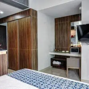 Deluxe Double Room in Sampit Residence Managed by FLAT06 Deluxe Double Room in Sampit Residence Managed by FLAT06