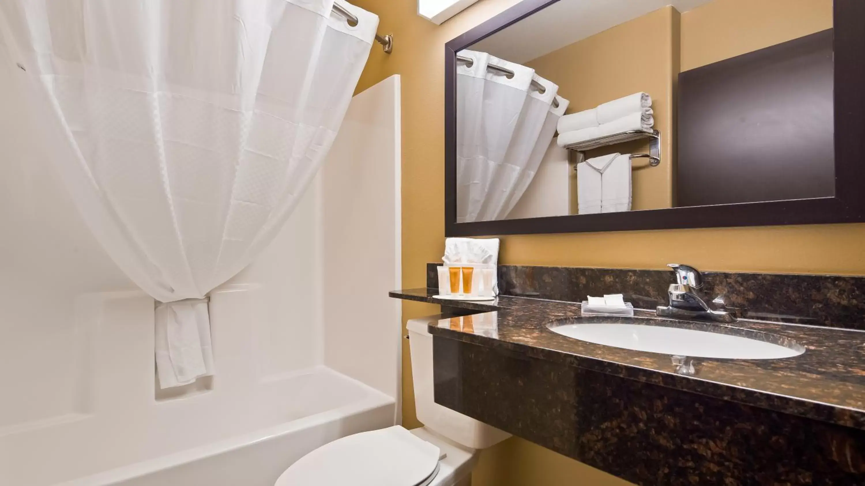 Queen Studio Suite with Bathub - Mobility/Hearing Accessible - Non-Smoking in Microtel Inn & Suites by Wyndham Round Rock Queen Studio Suite with Bathub - Mobility/Hearing Accessible - Non-Smoking in Microtel Inn & Suites by Wyndham Round Rock