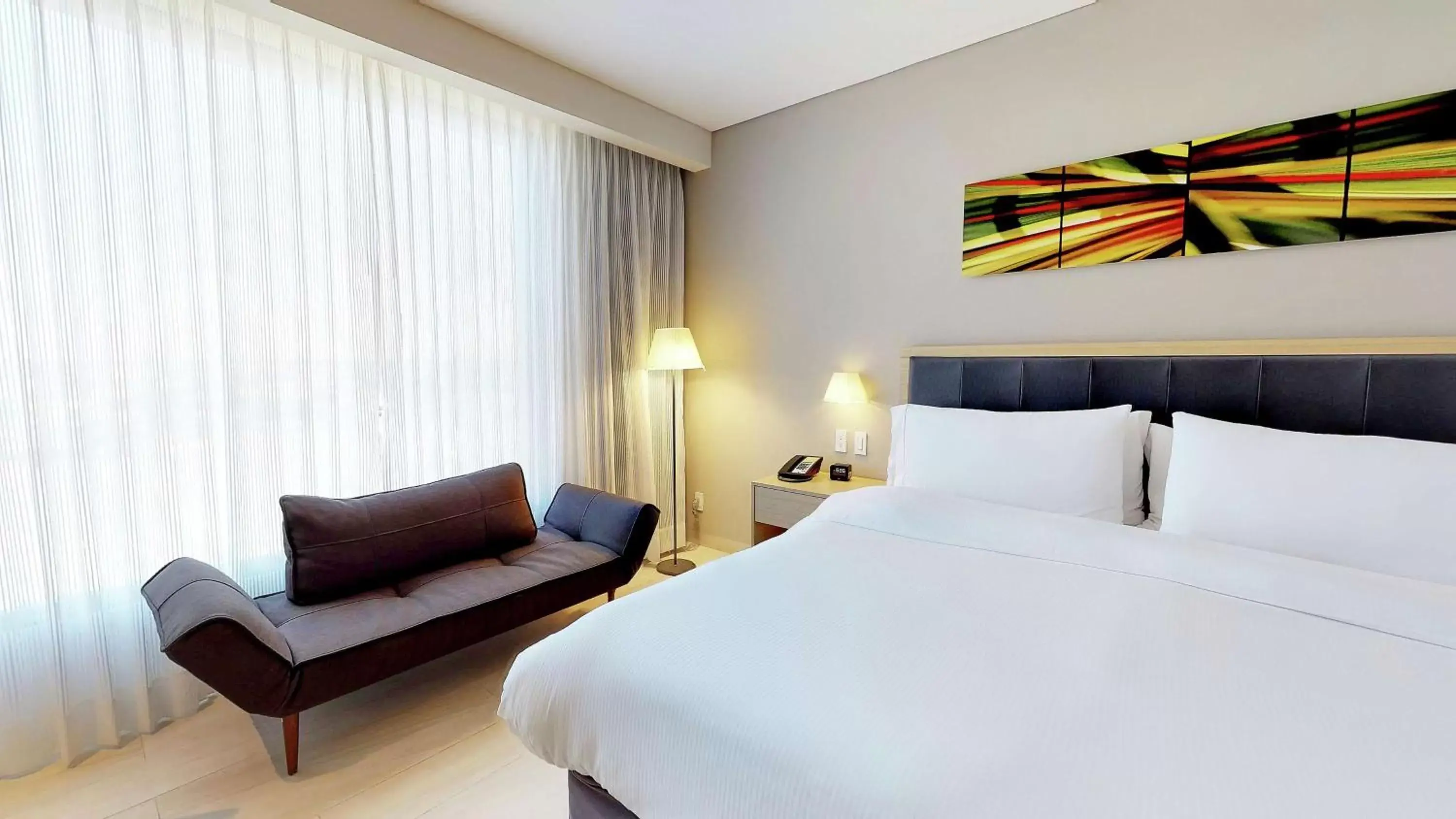 King Room with Roll-In Shower - Mobility Access in Hilton Garden Inn Merida King Room with Roll-In Shower - Mobility Access in Hilton Garden Inn Merida