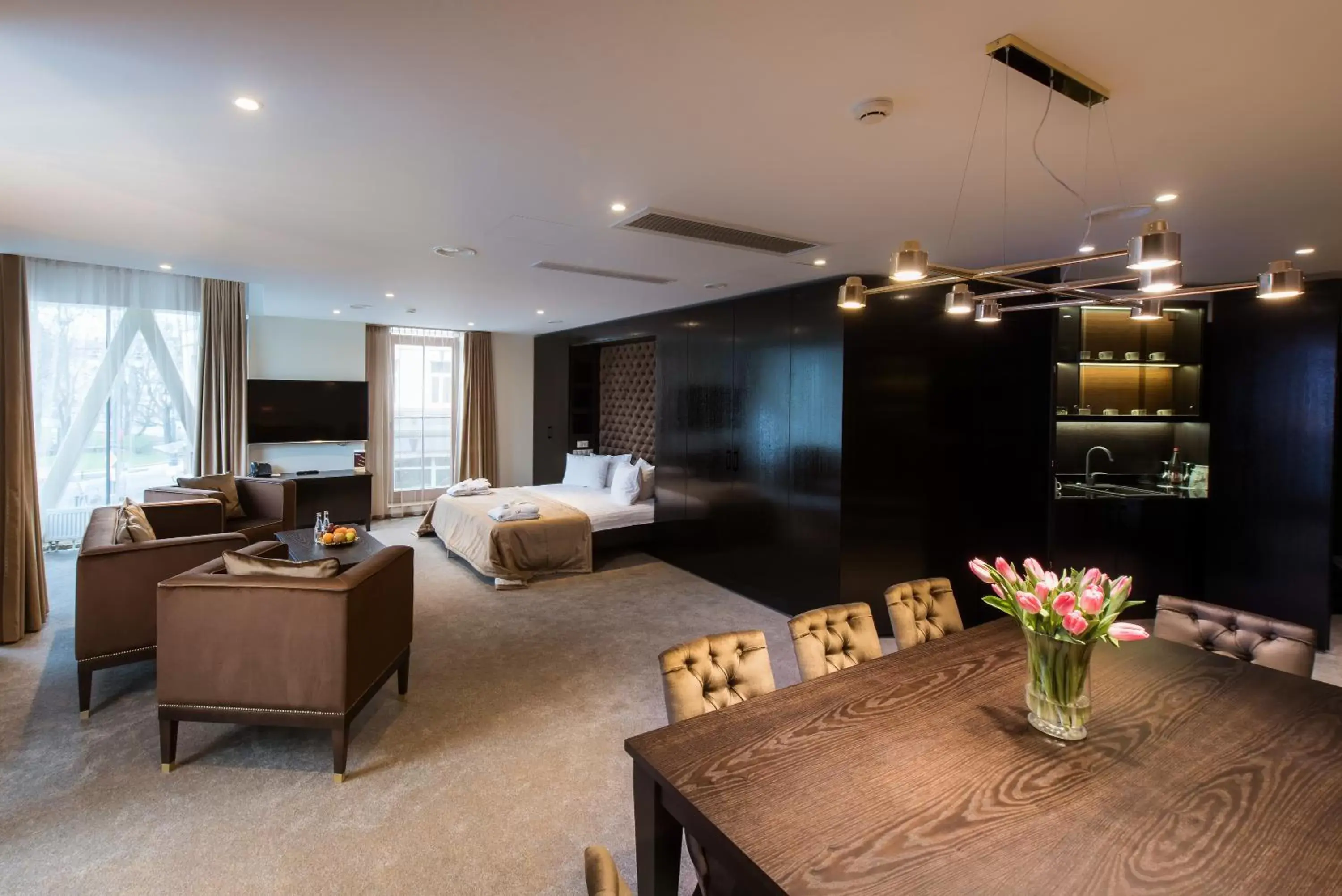 Deluxe Studio Suite with Cathedral View in Amberton Cathedral Square Hotel Vilnius Deluxe Studio Suite with Cathedral View in Amberton Cathedral Square Hotel Vilnius