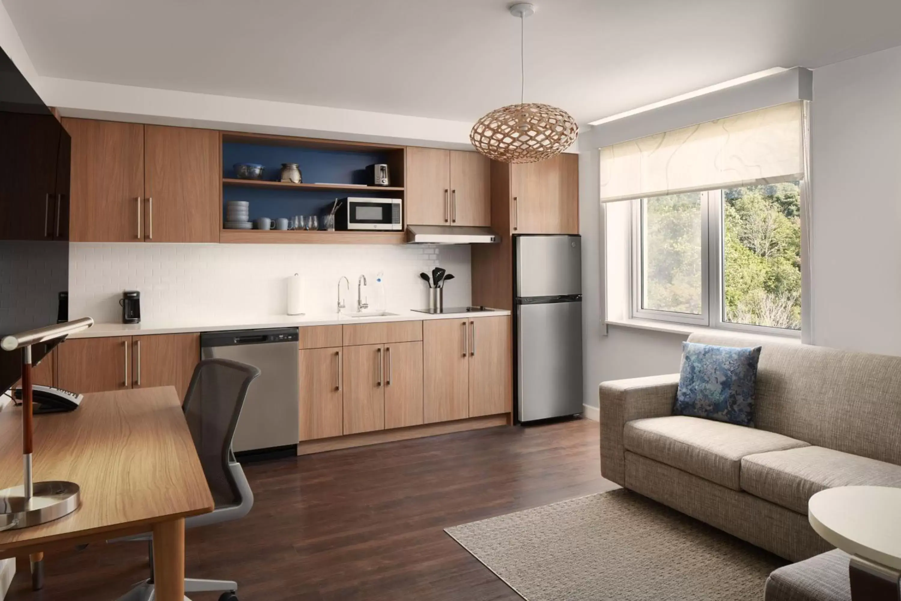 One-Bedroom King Suite with Sofa Bed in Element Asheville Downtown One-Bedroom King Suite with Sofa Bed in Element Asheville Downtown