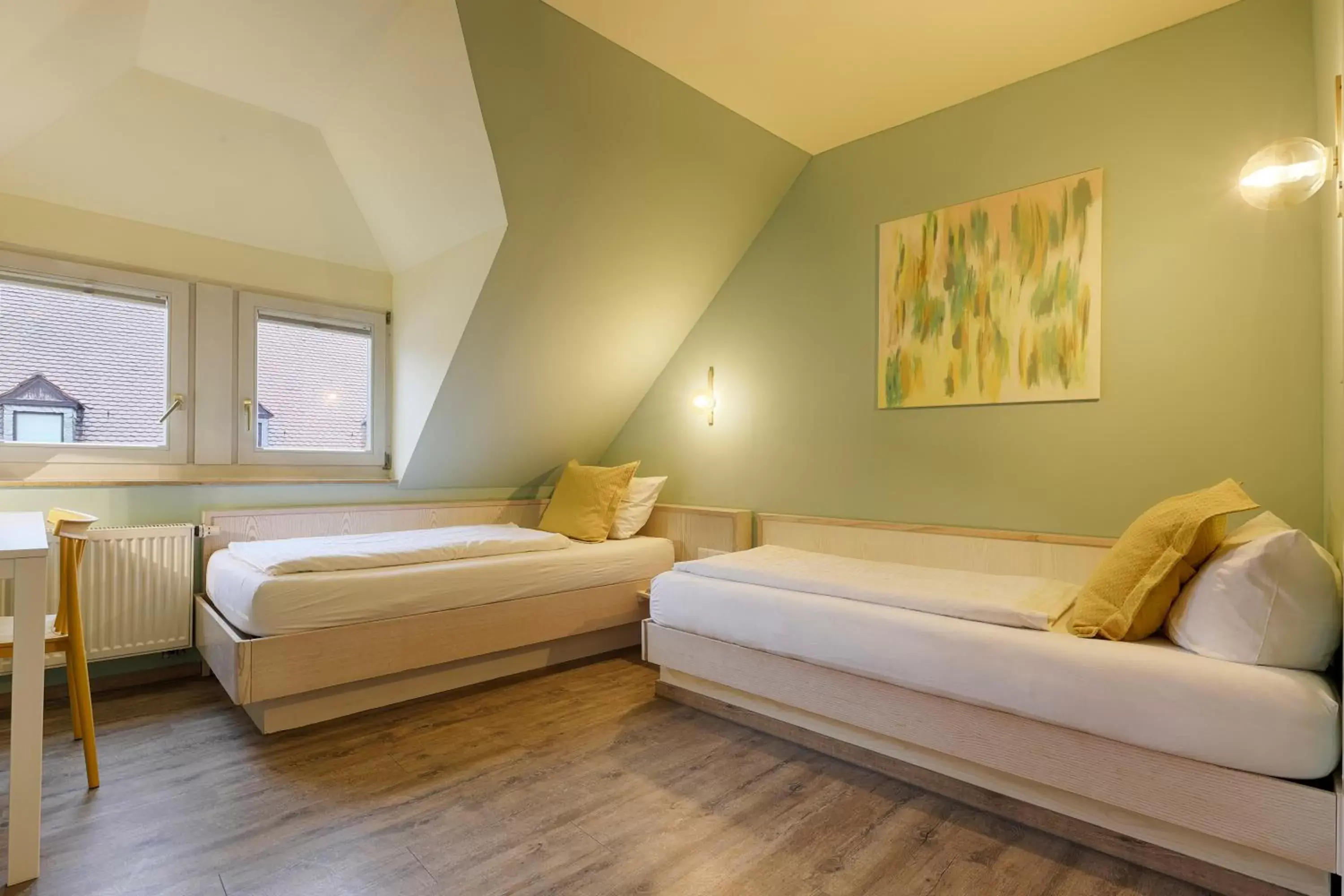 Twin Room in Hotel Kunterbunt - by homekeepers Twin Room in Hotel Kunterbunt - by homekeepers