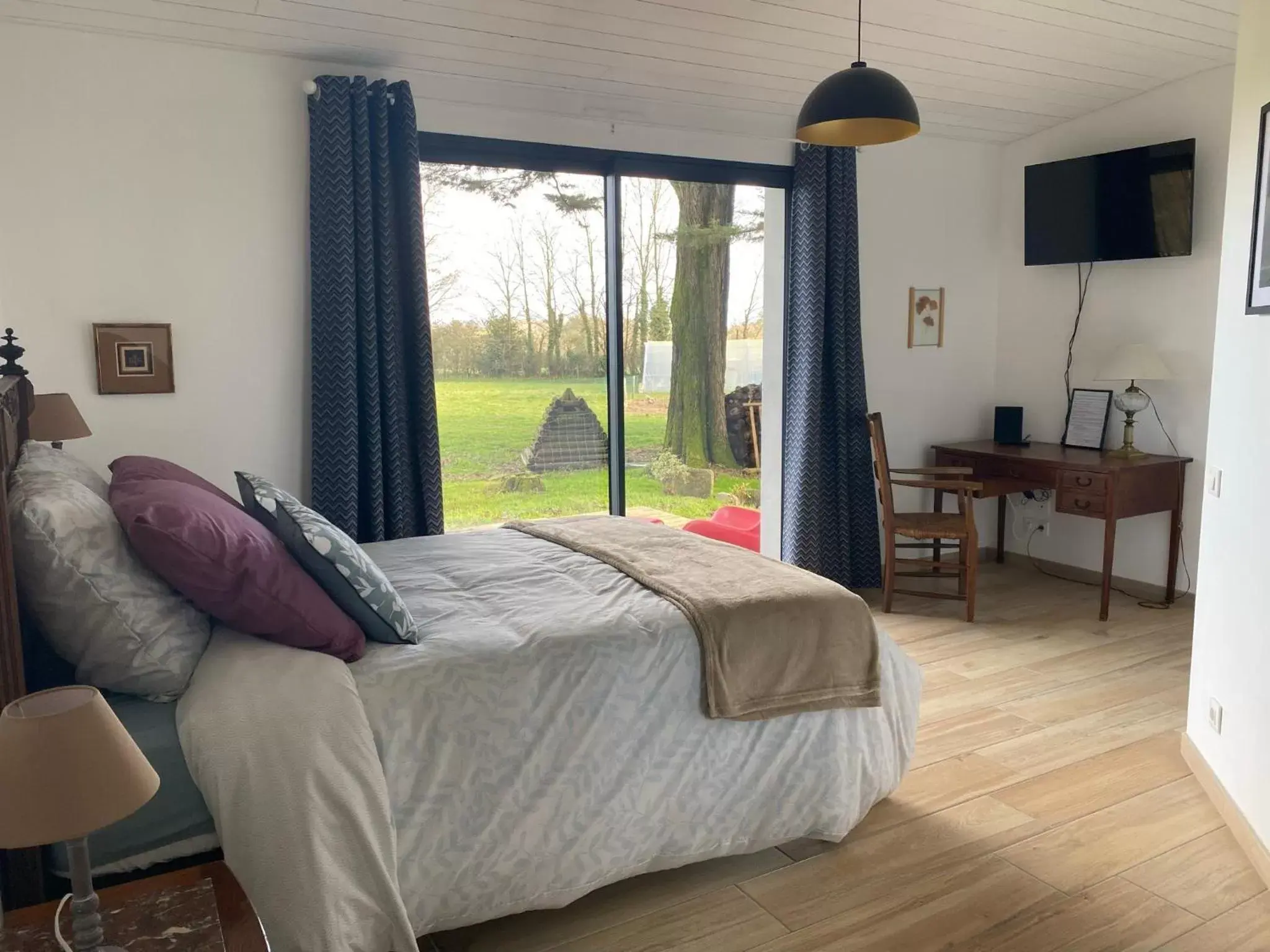 Double Room - Disability Access in Le moulin de La Retardière Double Room - Disability Access in Le moulin de La Retardière