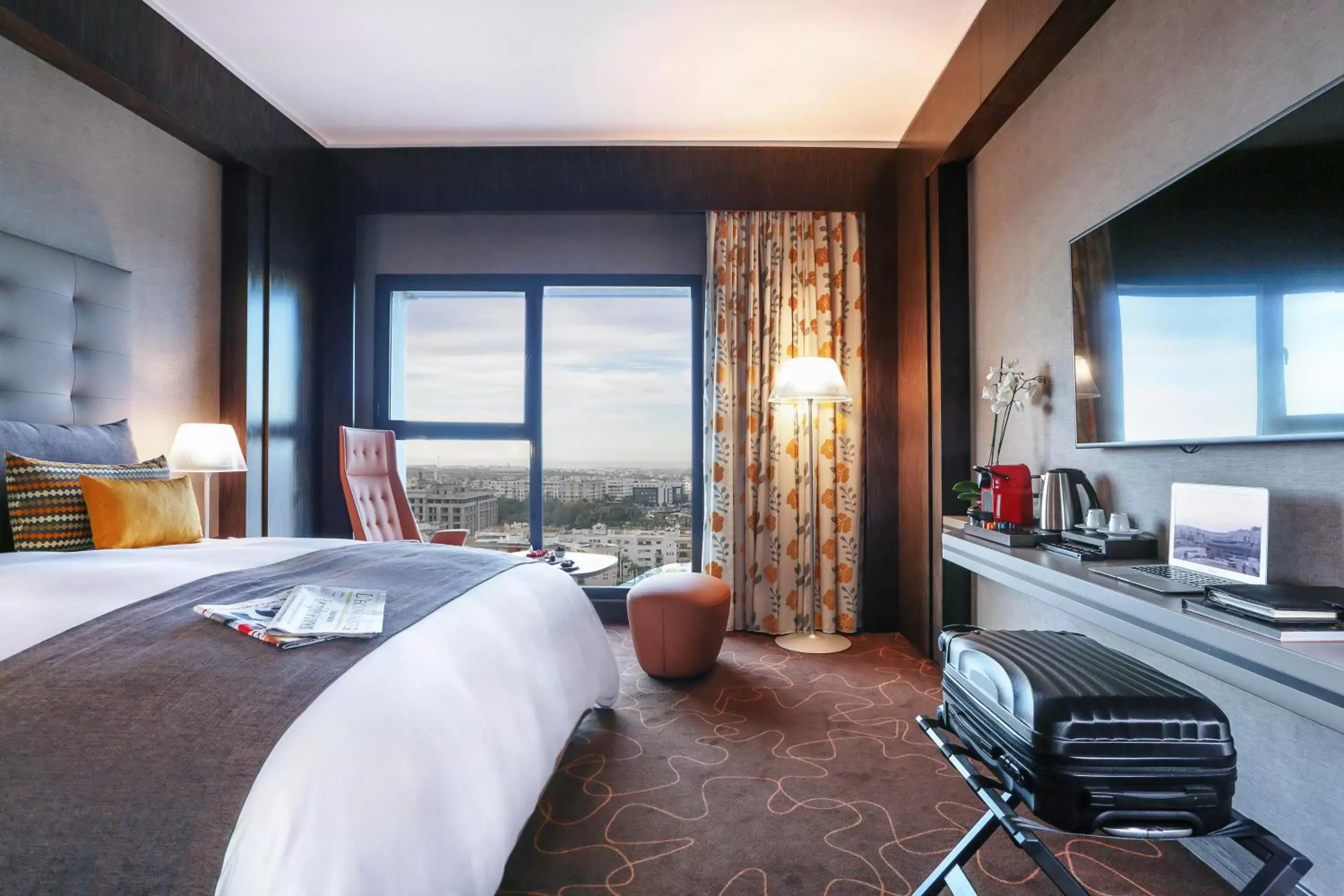 Superior Double Room with city view in The View Rabat Superior Double Room with city view in The View Rabat