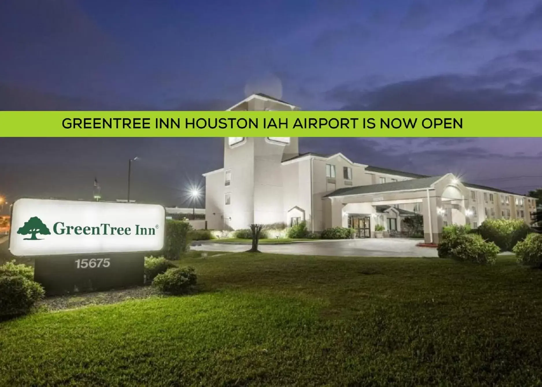 GreenTree Inn - IAH Airport JFK Blvd GreenTree Inn - IAH Airport JFK Blvd