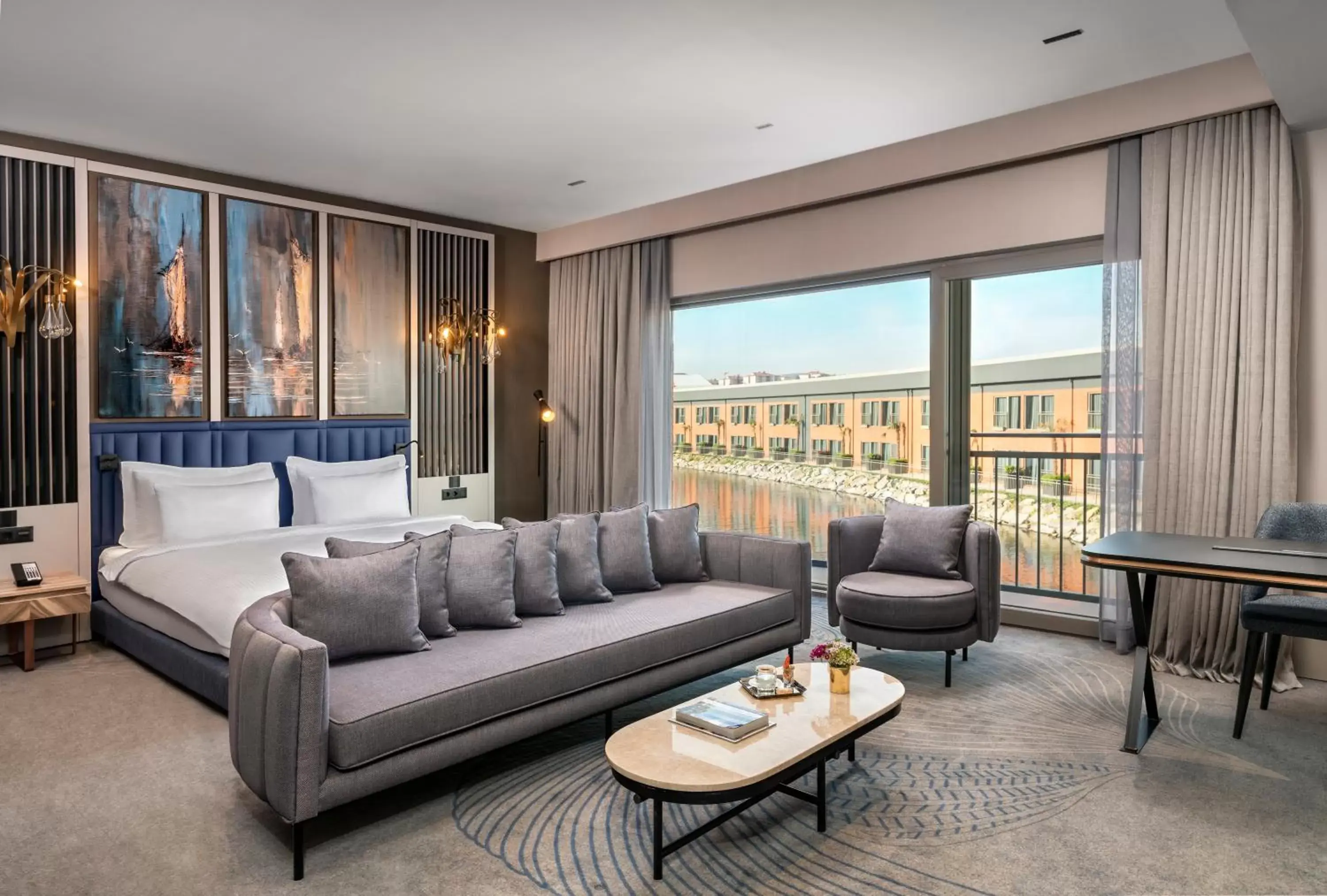 King Suite with Sea View - Non-Smoking in Crowne Plaza - Istanbul Tuzla Viaport Marina by IHG King Suite with Sea View - Non-Smoking in Crowne Plaza - Istanbul Tuzla Viaport Marina by IHG