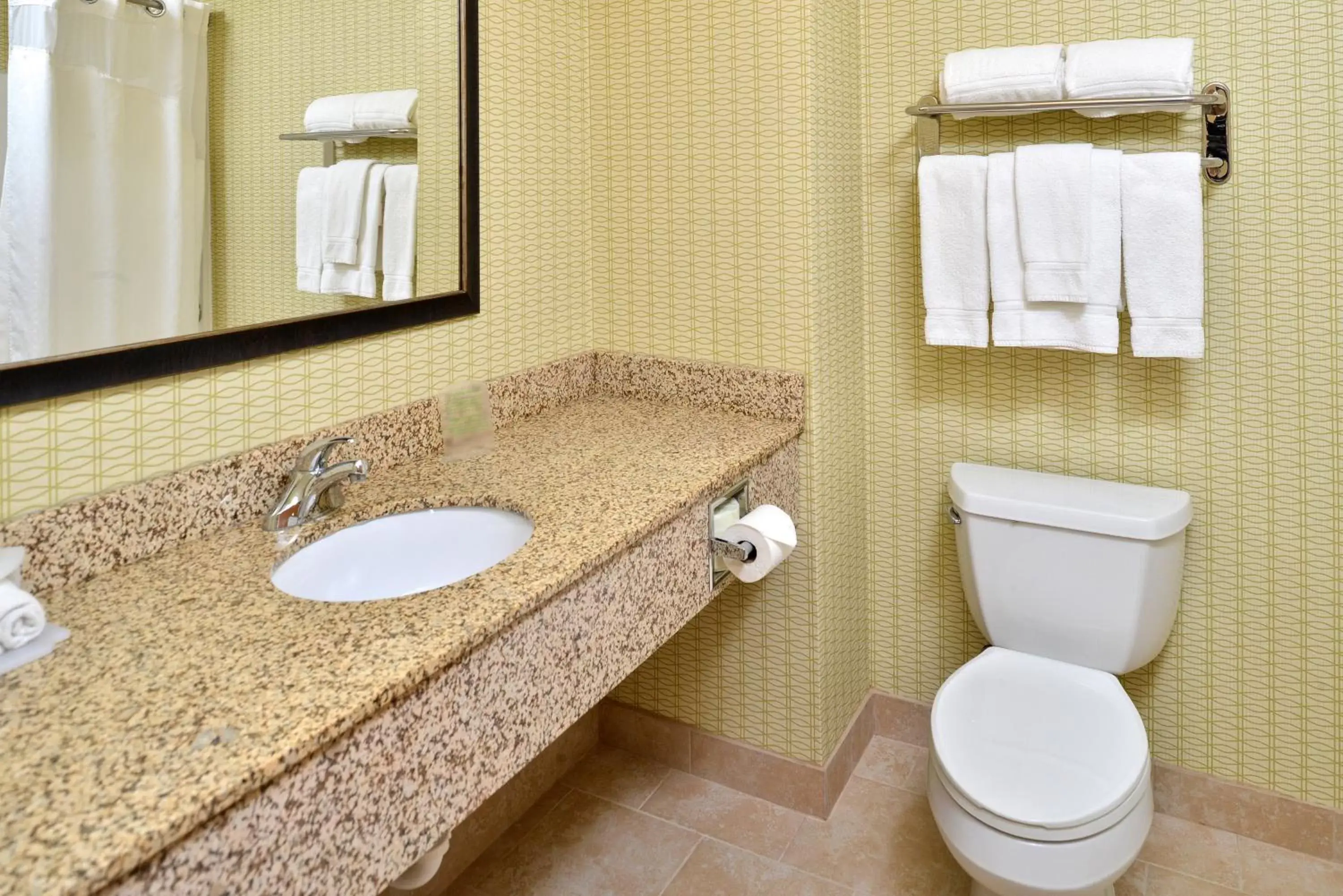 King Room with Bath Tub - Hearing Accessible in Holiday Inn Express Hotel & Suites Charlotte, an IHG Hotel King Room with Bath Tub - Hearing Accessible in Holiday Inn Express Hotel & Suites Charlotte, an IHG Hotel