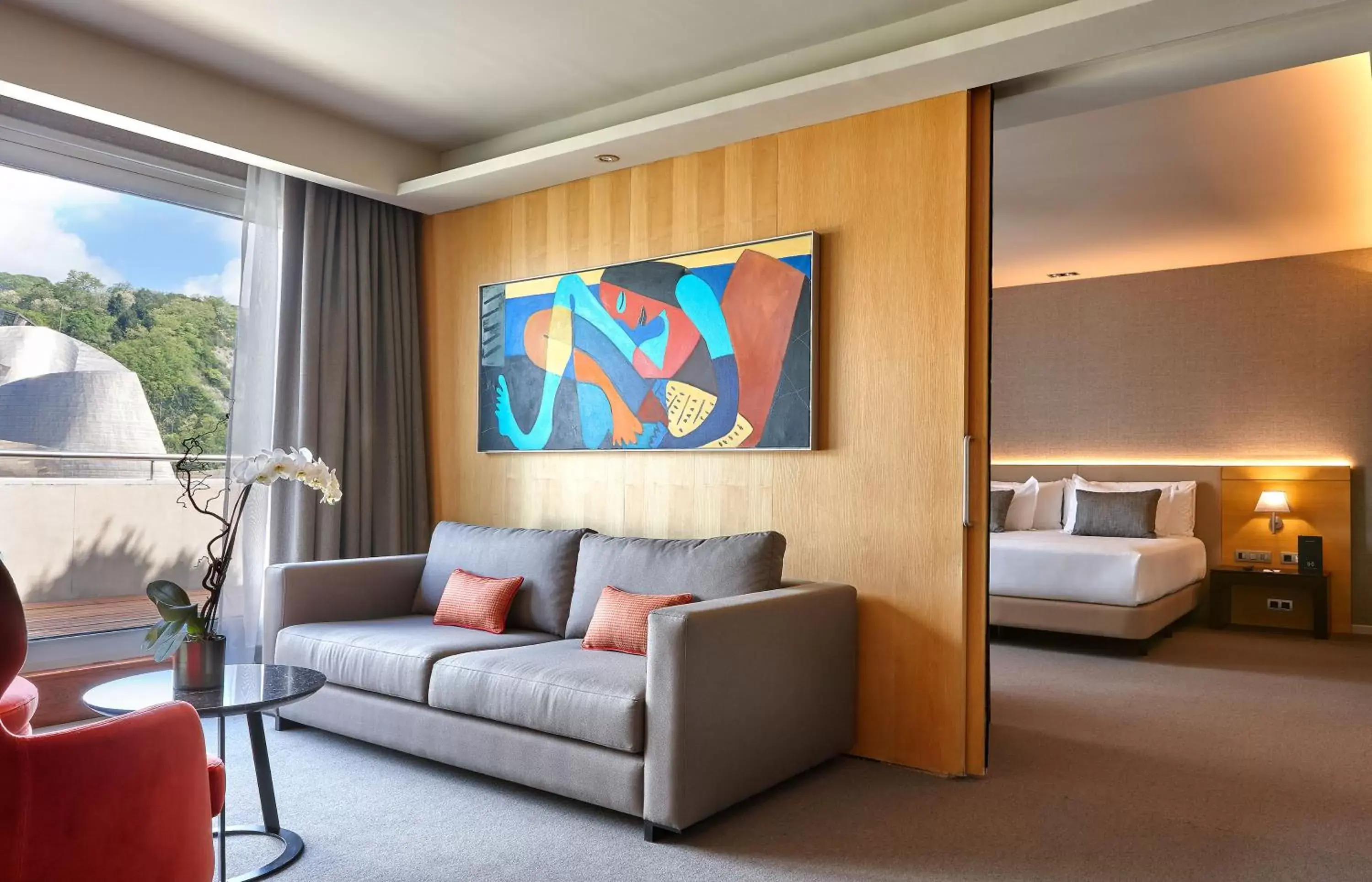 Premium Suite with Terrace in Gran Hotel Domine Bilbao Premium Suite with Terrace in Gran Hotel Domine Bilbao