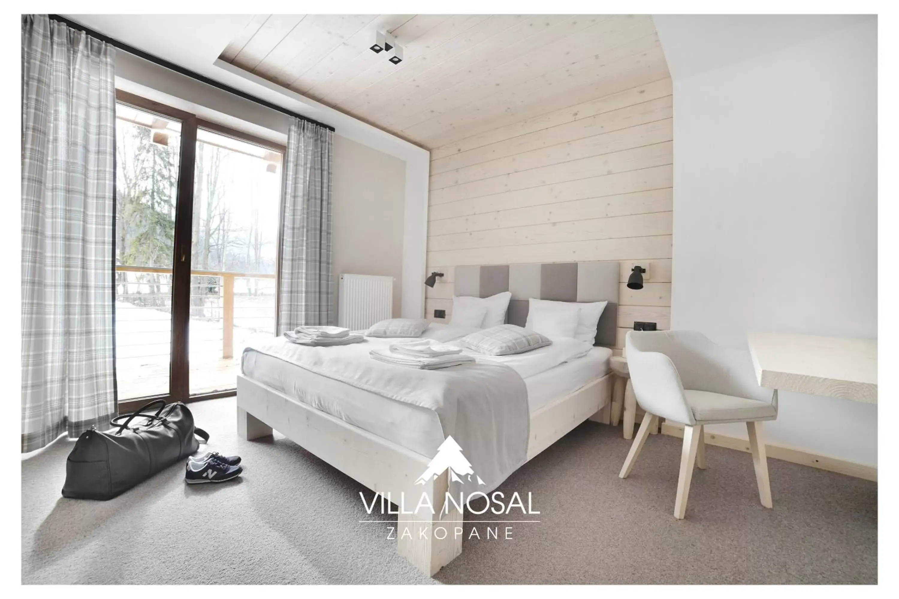 Double Room with Balcony in VILLA NOSAL - Zakopane Double Room with Balcony in VILLA NOSAL - Zakopane