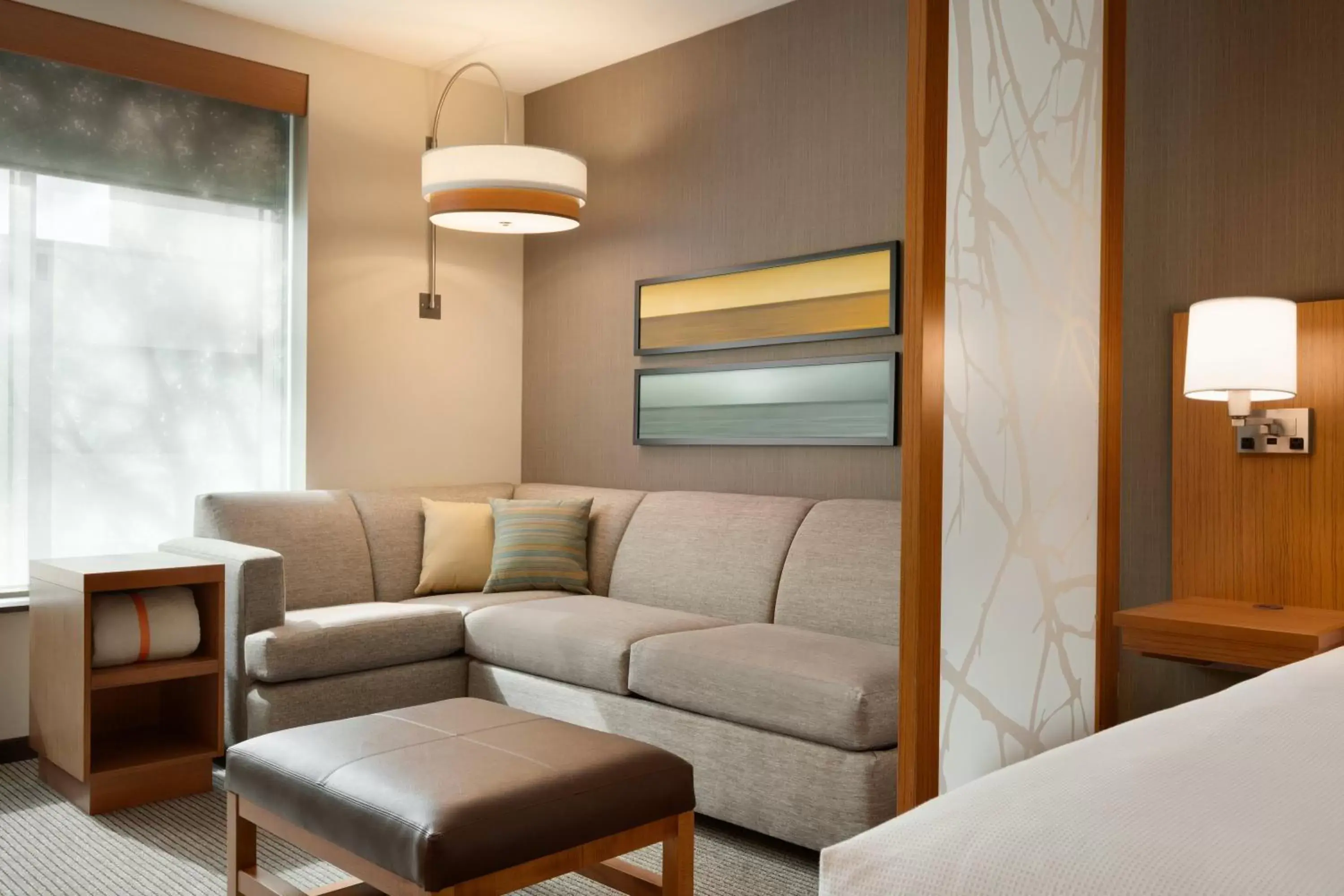 Queen Room with Two Queen Beds and Sofa Bed - High Floor in Hyatt Place Washington DC/Georgetown/West End Queen Room with Two Queen Beds and Sofa Bed - High Floor in Hyatt Place Washington DC/Georgetown/West End