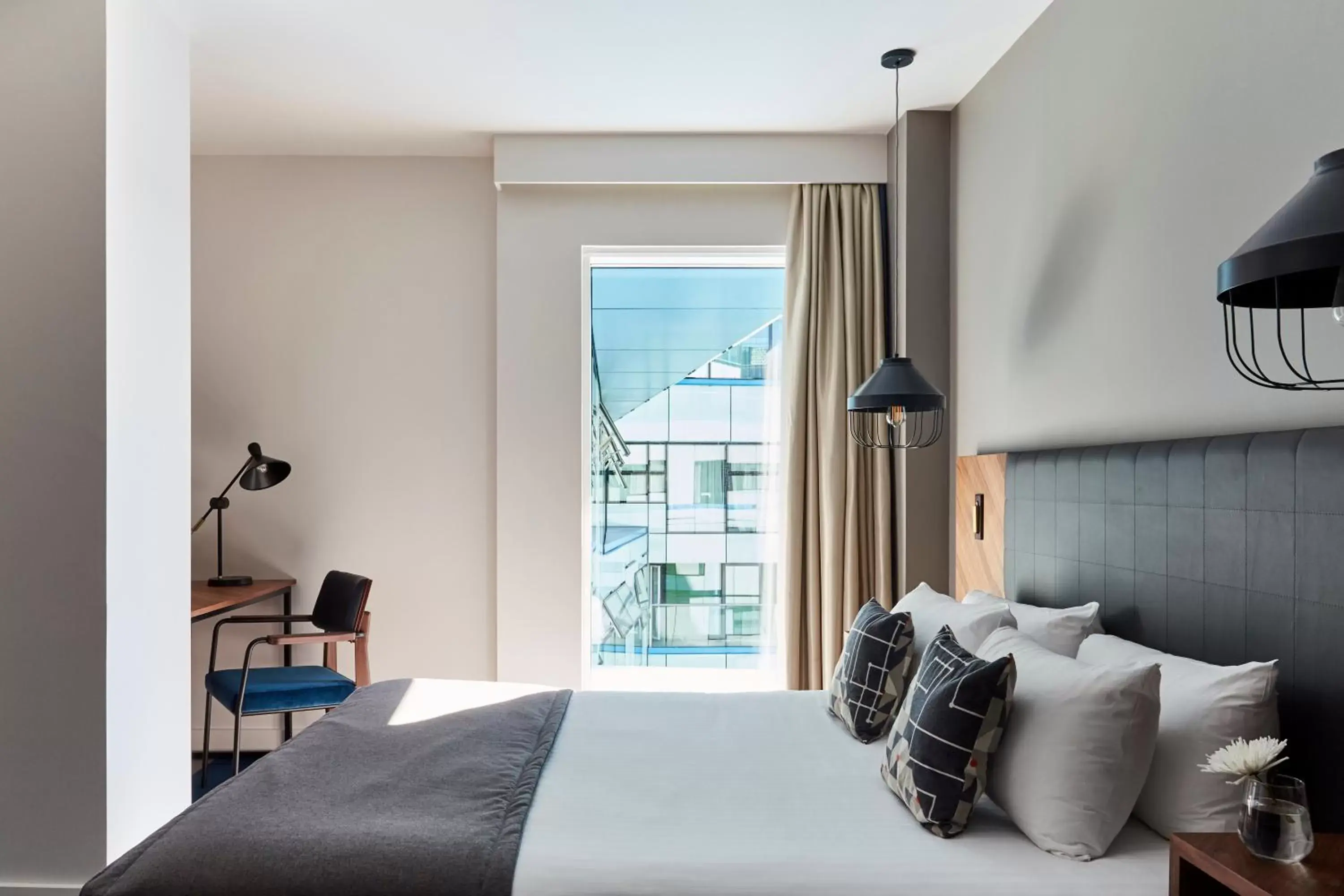 Double Room - Disability Access Roll in Shower in The Cube Hotel Birmingham Double Room - Disability Access Roll in Shower in The Cube Hotel Birmingham