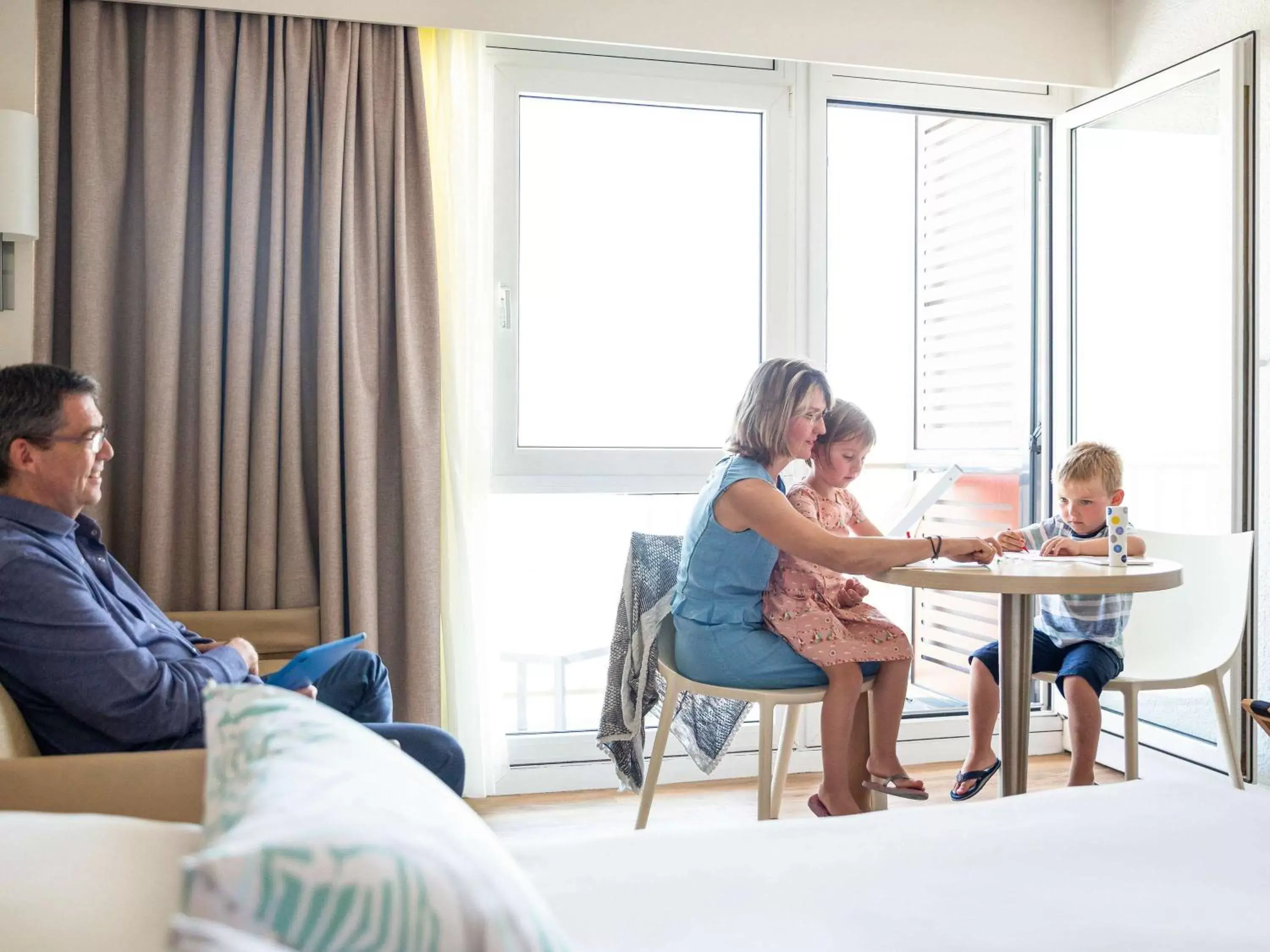 Executive Double Room with Sea View in Novotel Thalassa Ile d'Oléron Executive Double Room with Sea View in Novotel Thalassa Ile d'Oléron