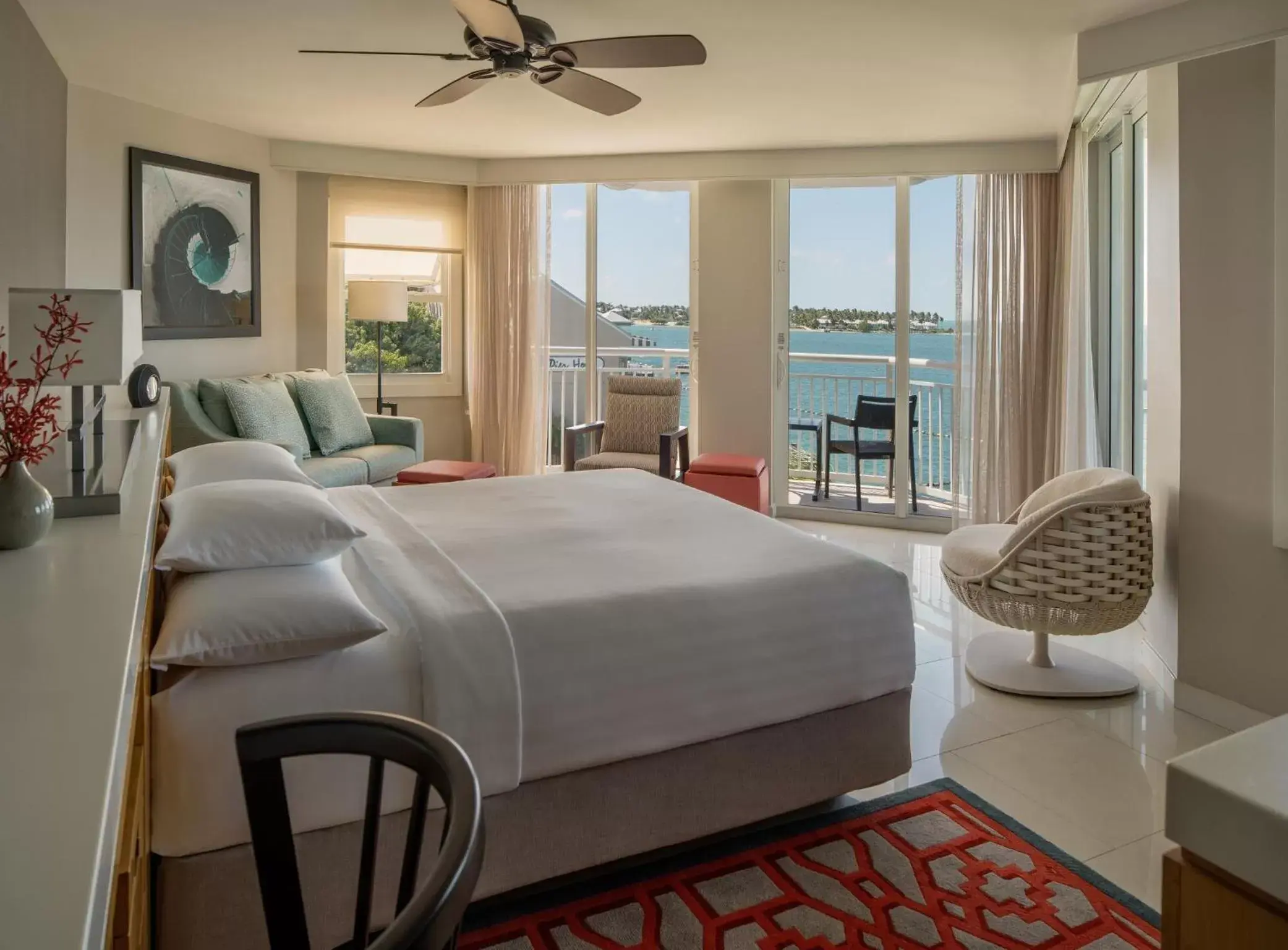 King Room with Ocean View in Hyatt Centric Key West Resort & Spa King Room with Ocean View in Hyatt Centric Key West Resort & Spa