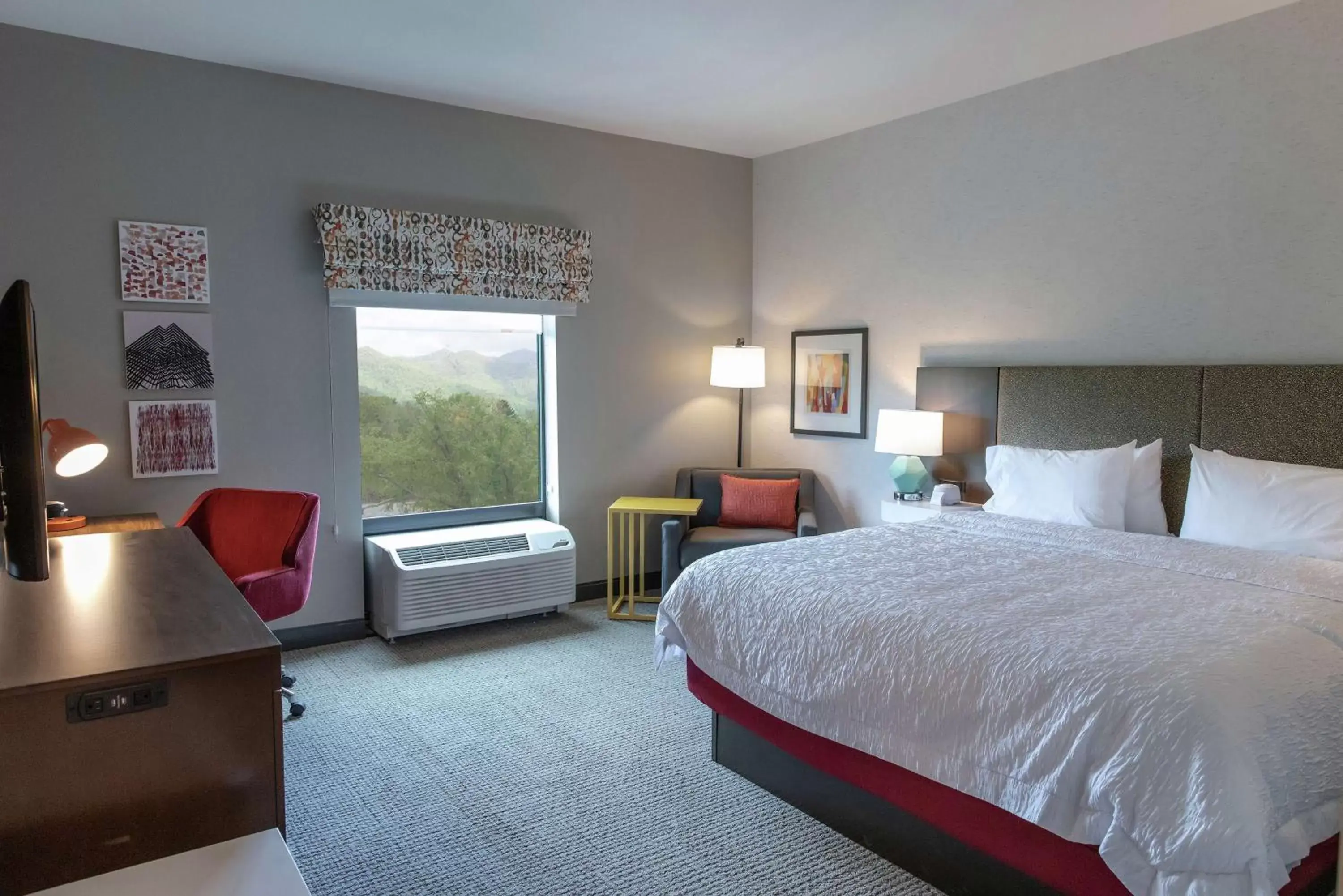 King Room - Mobility/Hearing Accessible - Non-Smoking in Hampton Inn Black Mountain King Room - Mobility/Hearing Accessible - Non-Smoking in Hampton Inn Black Mountain