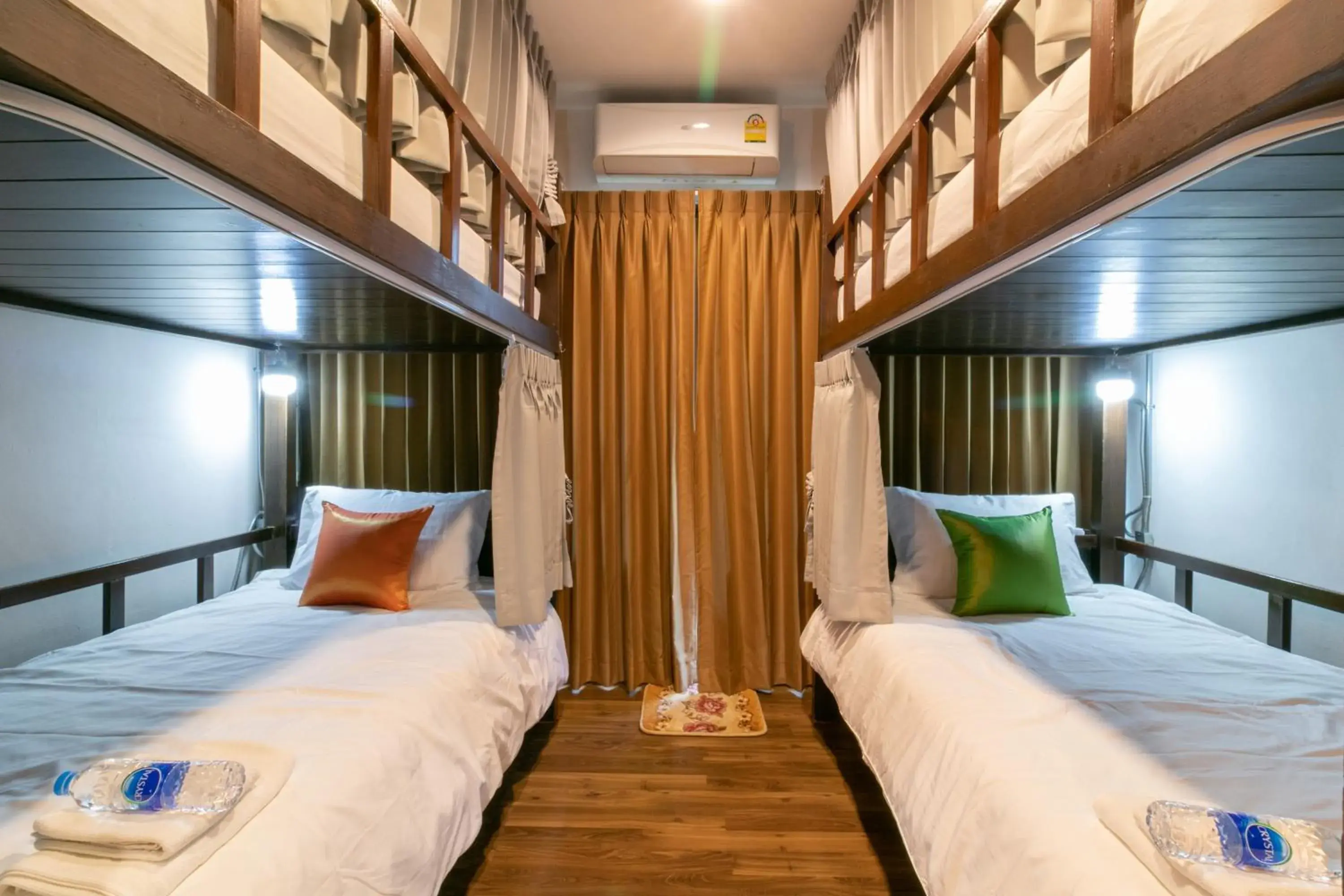 Bunk Bed in Female Dormitory Room in Phob phan Hostel Bunk Bed in Female Dormitory Room in Phob phan Hostel