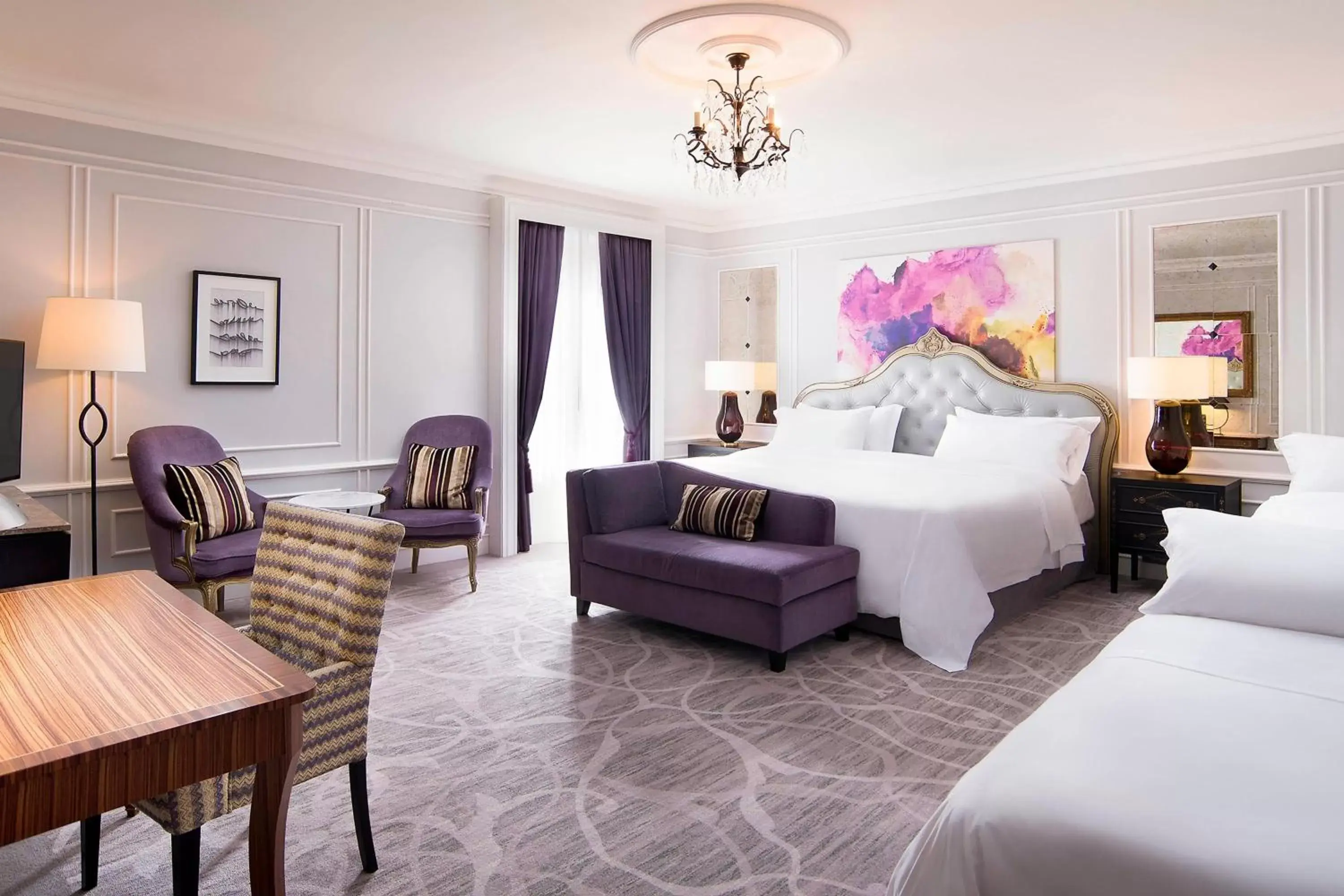 Family Room, Guest room, 1 King or 1 Twin/Single Bed(s) in Hotel Maria Cristina, a Luxury Collection Hotel, San Sebastian Family Room, Guest room, 1 King or 1 Twin/Single Bed(s) in Hotel Maria Cristina, a Luxury Collection Hotel, San Sebastian