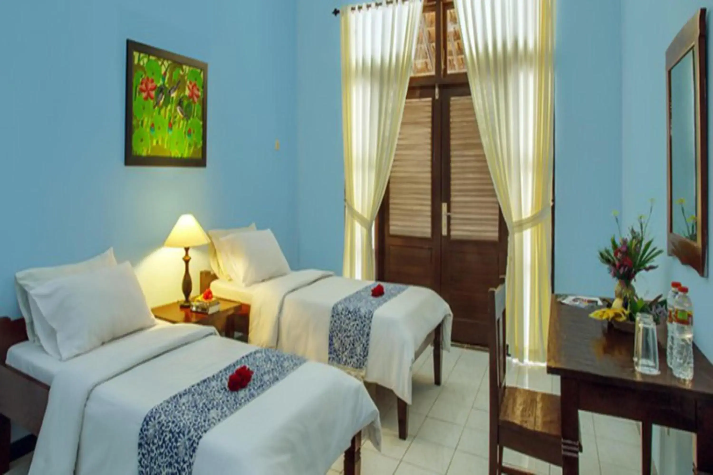 Superior Double or Twin Room with Garden View in Margo Utomo Eco Resort Superior Double or Twin Room with Garden View in Margo Utomo Eco Resort