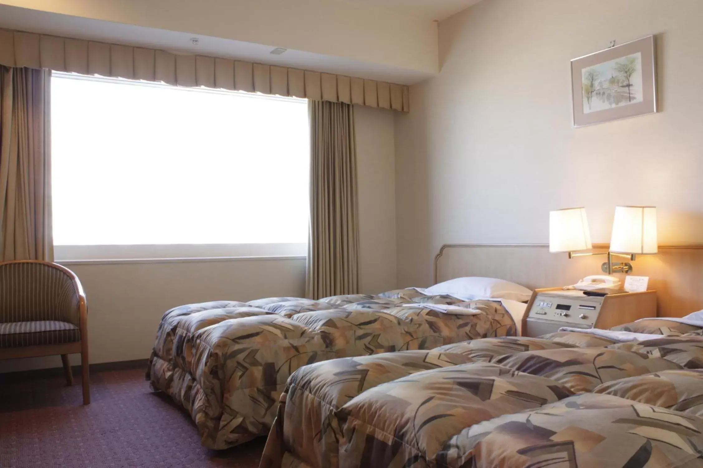 Twin Room - Non-Smoking in Hotel Crown Palais Hamamatsu Twin Room - Non-Smoking in Hotel Crown Palais Hamamatsu