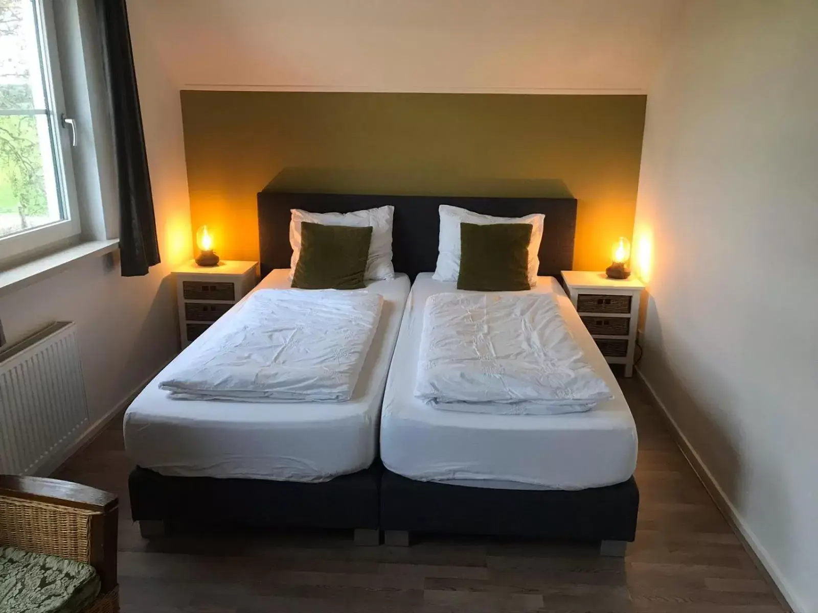 Standard Twin Room with Shared Bathroom in B&B de Rivierduin Standard Twin Room with Shared Bathroom in B&B de Rivierduin