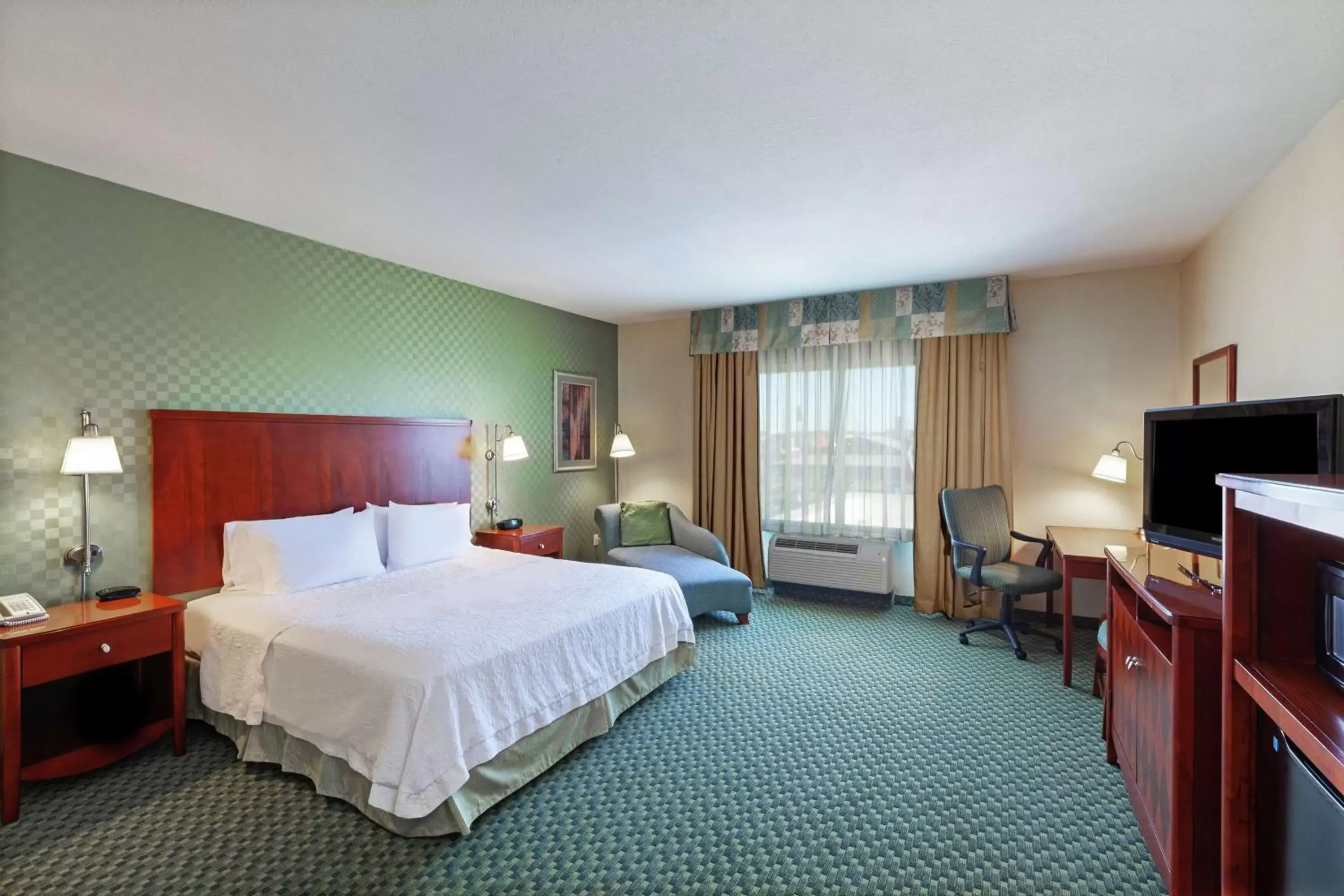 King Room with Accessible Tub - Mobility and Hearing Access/Non-Smoking in Hampton Inn & Suites El Paso West King Room with Accessible Tub - Mobility and Hearing Access/Non-Smoking in Hampton Inn & Suites El Paso West