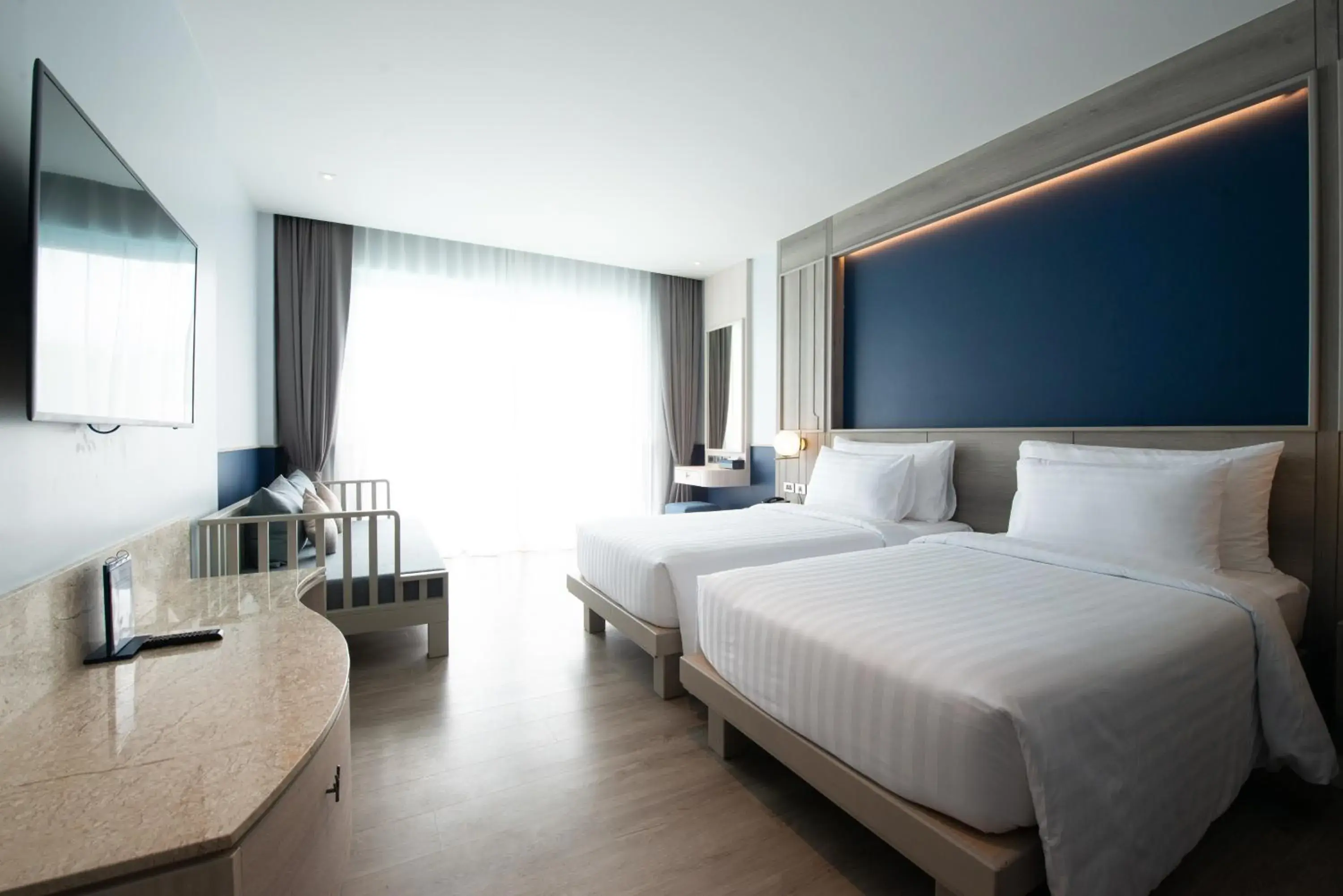 Deluxe Double or Twin Room with Garden View in Seabed Grand Hotel Phuket - SHA Extra Plus Deluxe Double or Twin Room with Garden View in Seabed Grand Hotel Phuket - SHA Extra Plus