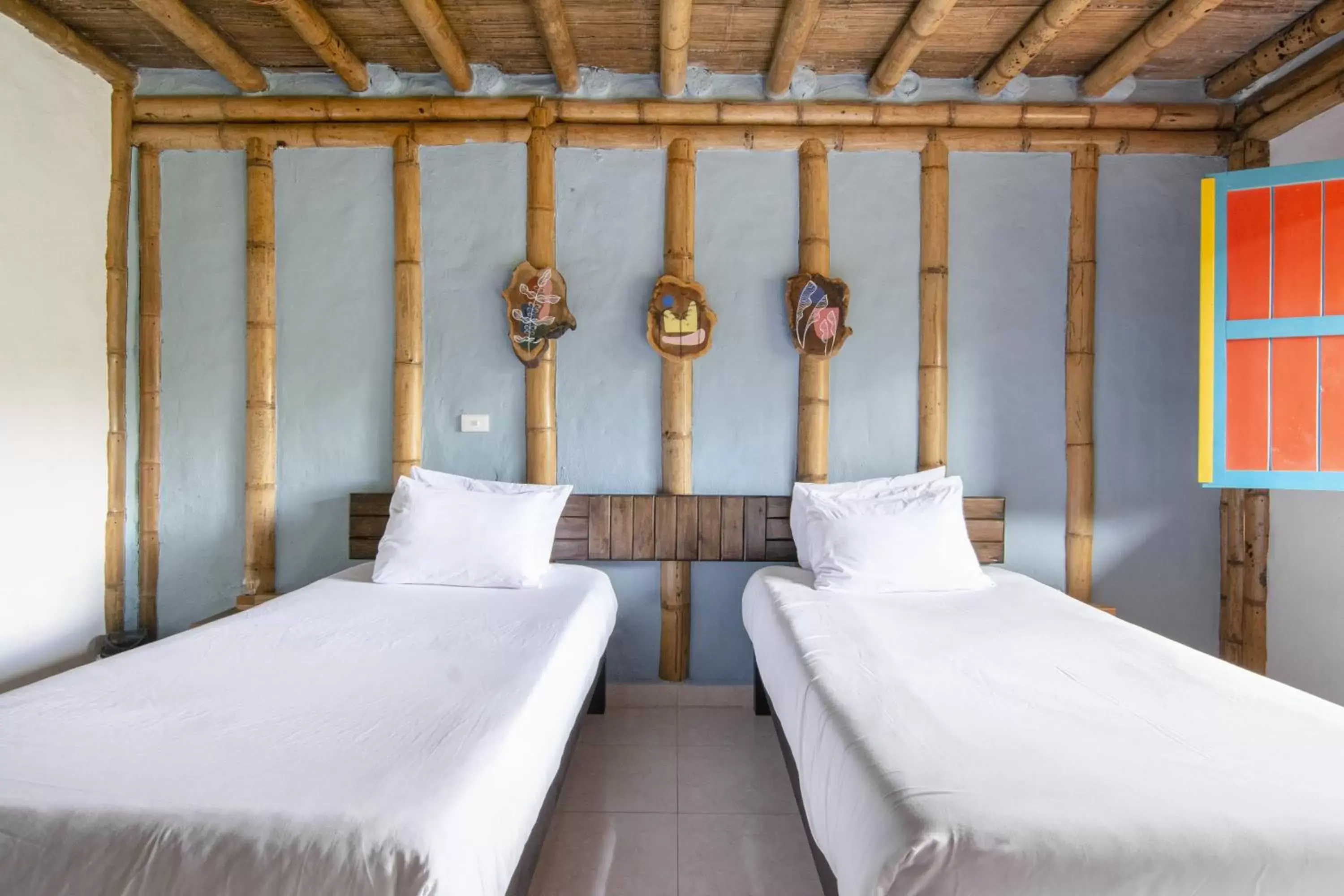 Standard Twin Room in Selina Quindio Standard Twin Room in Selina Quindio