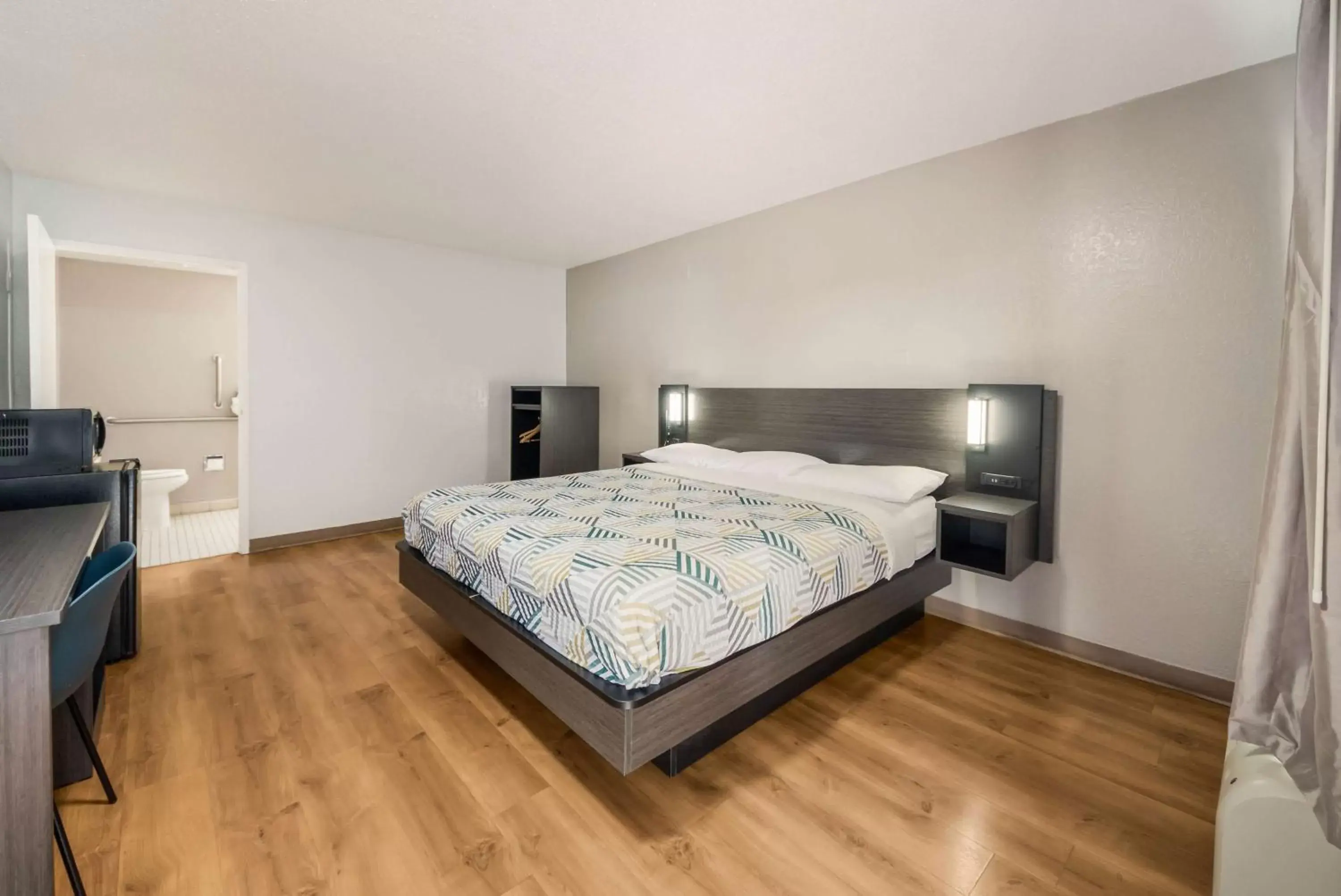 Double Room - Disability Access - Roll In Shower in Motel 6-Laredo, TX - North I-35 Double Room - Disability Access - Roll In Shower in Motel 6-Laredo, TX - North I-35