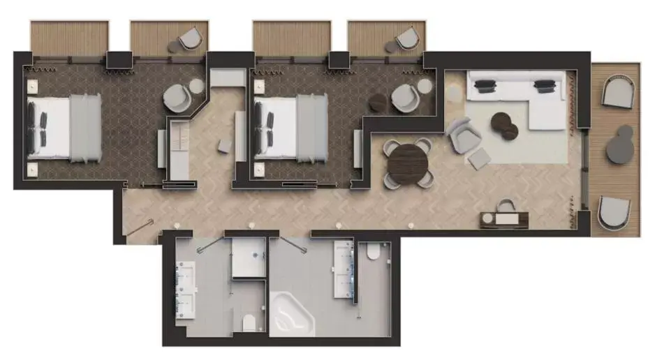 Executive Suite in Hotel Strandperle Executive Suite in Hotel Strandperle