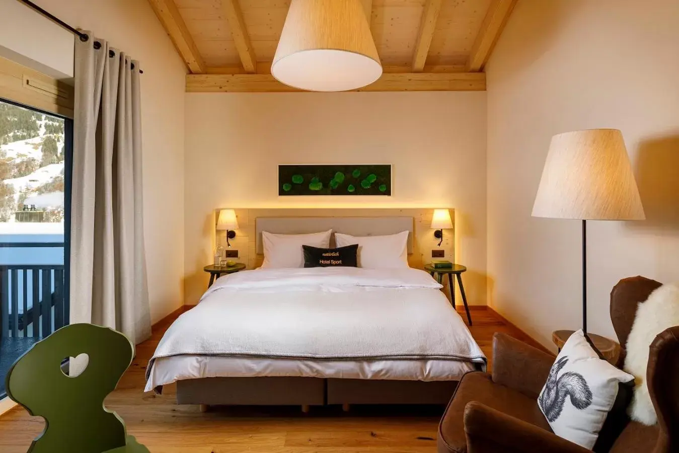 Superior Double Room in Hotel Sport Klosters Superior Double Room in Hotel Sport Klosters