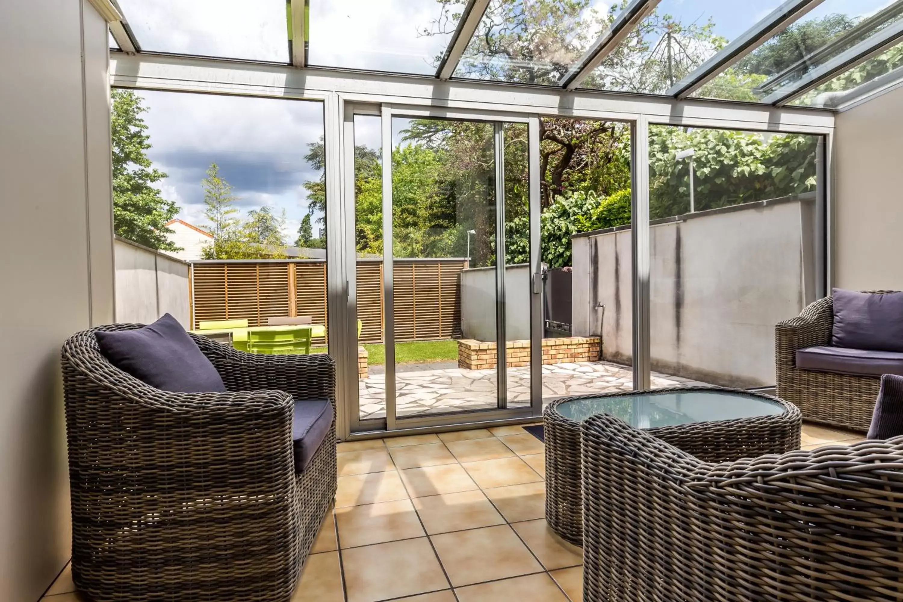 Two-Bedroom Villa (2 Adults + 4 Children) with Spa Access in Résid'Spa Loire & Sèvre Two-Bedroom Villa (2 Adults + 4 Children) with Spa Access in Résid'Spa Loire & Sèvre