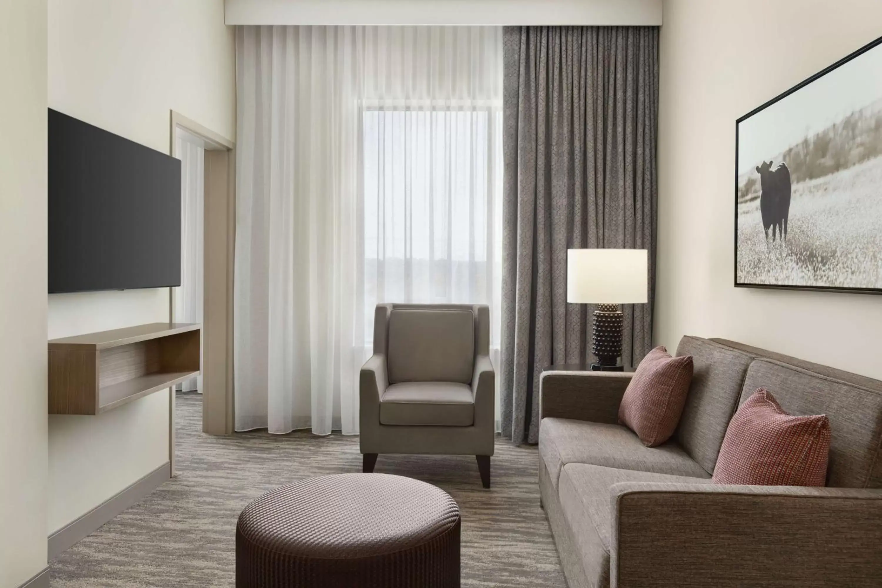 One-Bedroom King Suite - Mobility Accessible/Non-Smoking in Embassy Suites by Hilton Round Rock One-Bedroom King Suite - Mobility Accessible/Non-Smoking in Embassy Suites by Hilton Round Rock