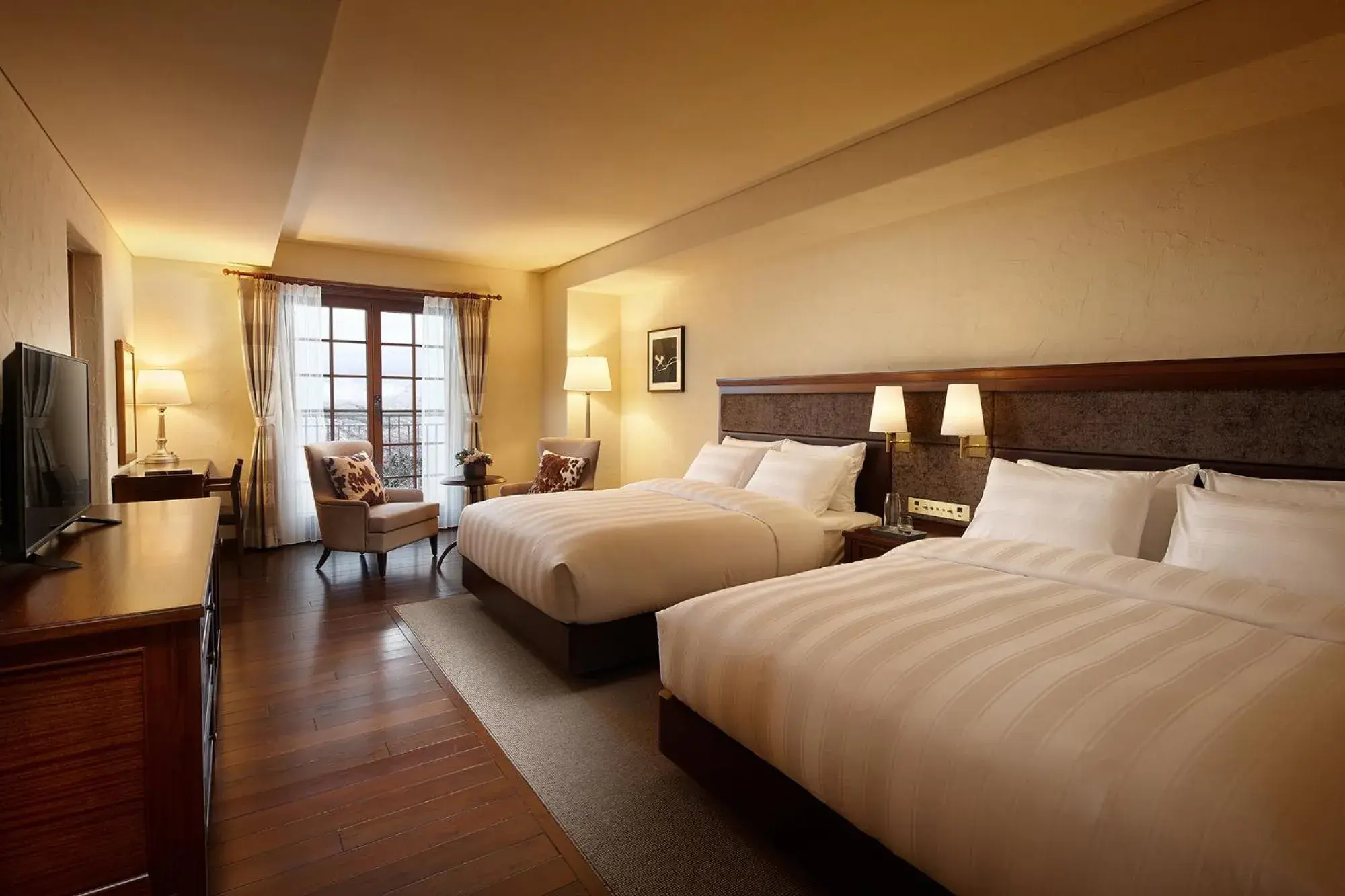 Deluxe Double Twin room - Lodge Building (2 beds) in Lotte Arai Resort Deluxe Double Twin room - Lodge Building (2 beds) in Lotte Arai Resort