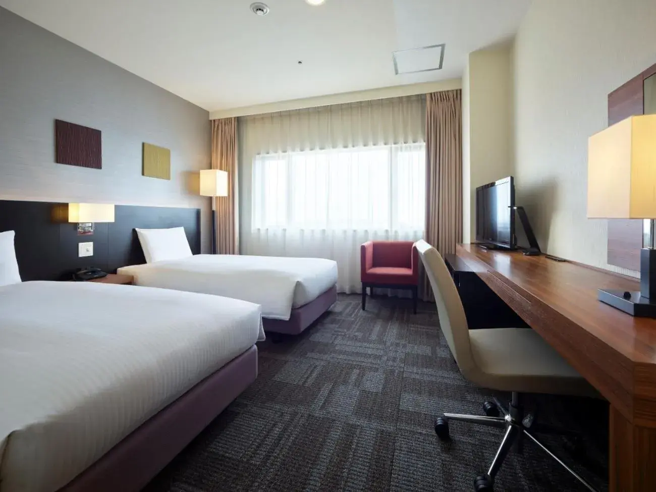 Standard Twin Non Smoking (Double Use) in Mitsui Garden Hotel Chiba Standard Twin Non Smoking (Double Use) in Mitsui Garden Hotel Chiba