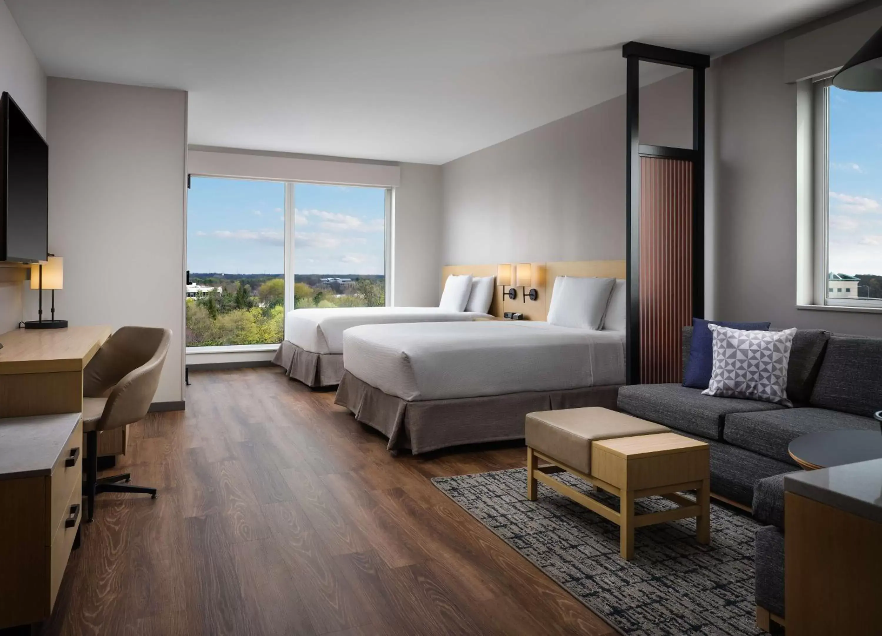 King Room with Sofa Bed and Tub - Disability Access in The Forester, a Hyatt Place Hotel King Room with Sofa Bed and Tub - Disability Access in The Forester, a Hyatt Place Hotel