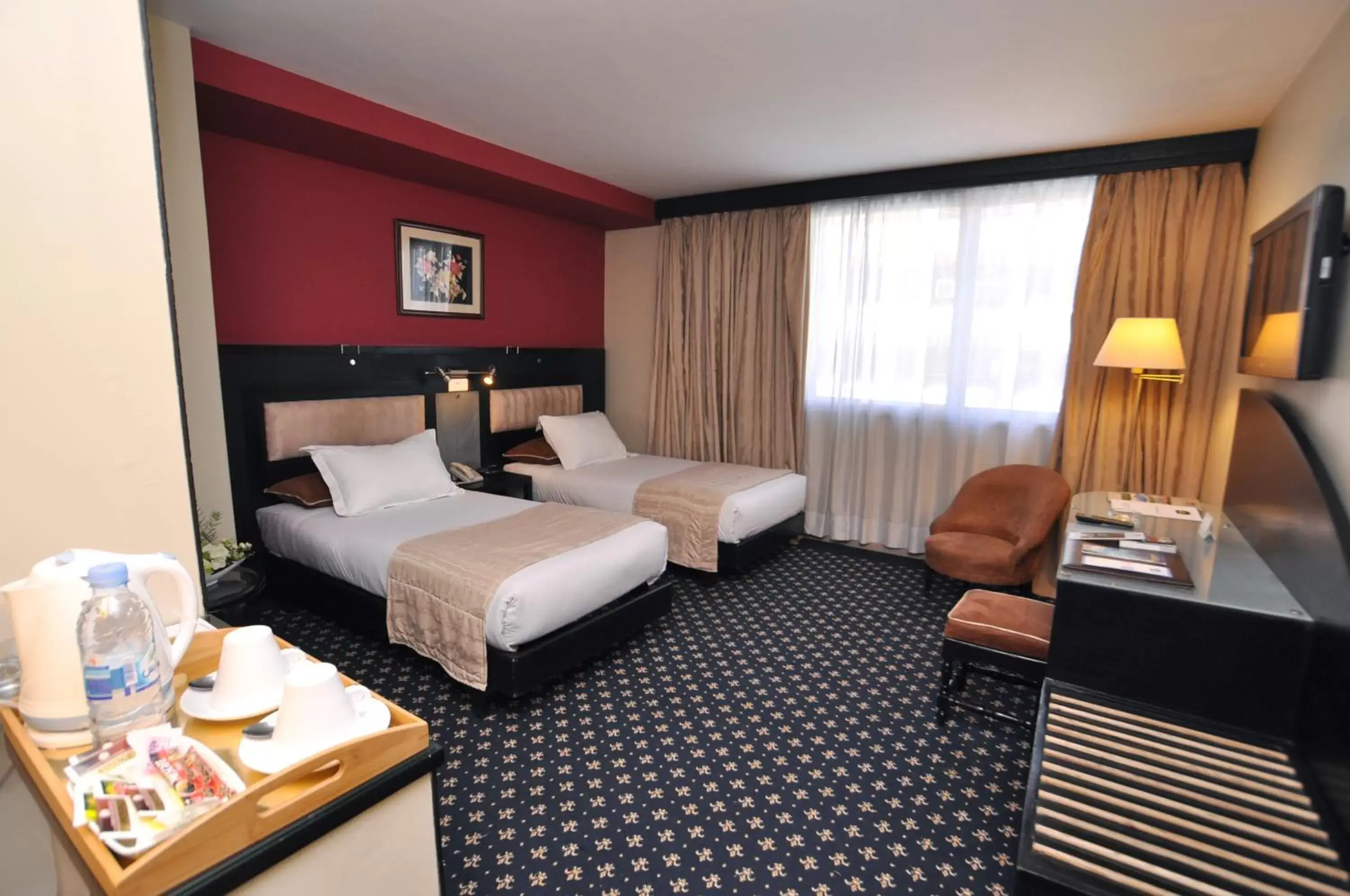 Superior Twin Room in Hotel Toubkal Superior Twin Room in Hotel Toubkal