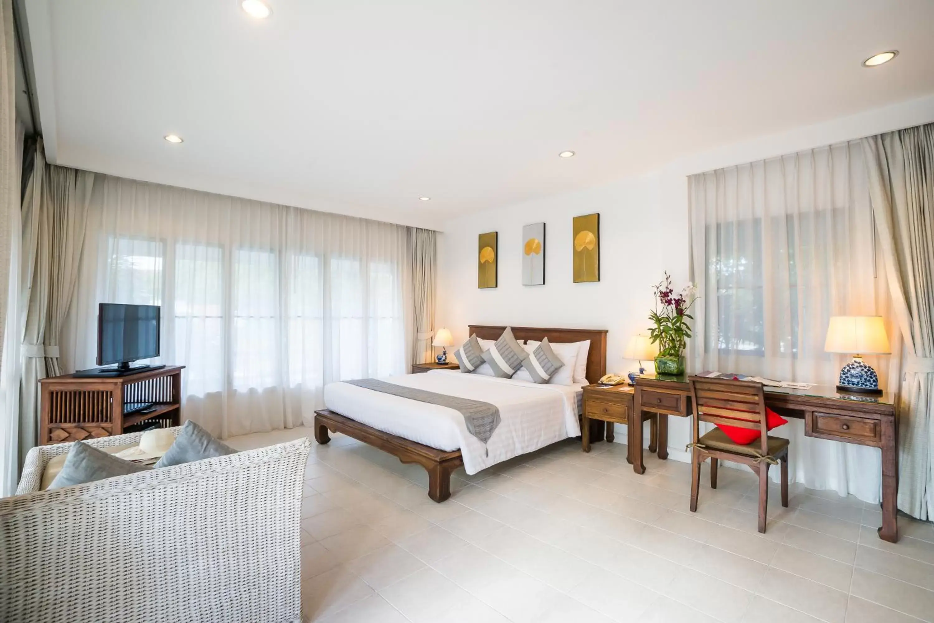 Garden Veranda King bed in Laksasubha Hua Hin Garden Veranda King bed in Laksasubha Hua Hin