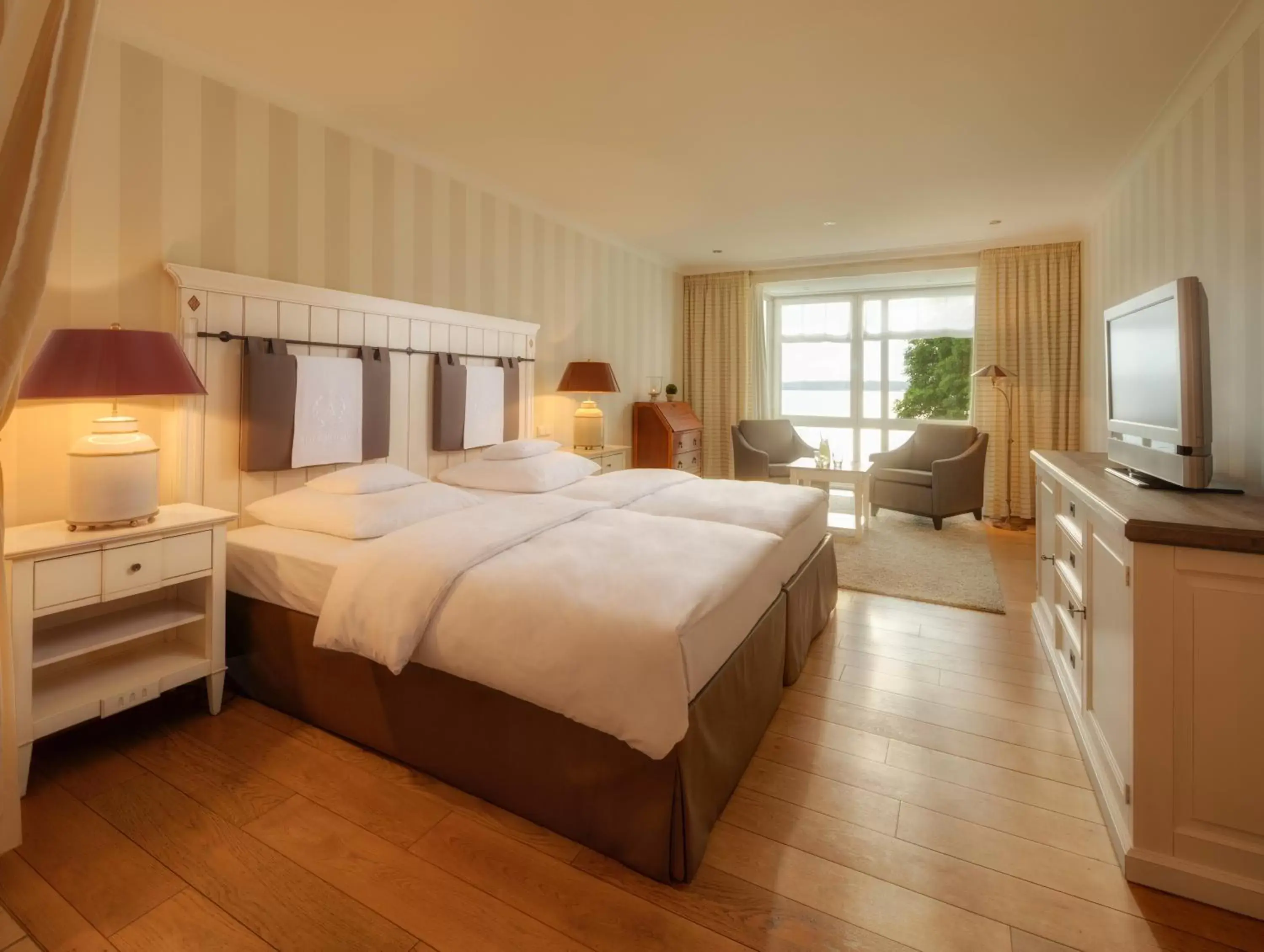 Double Room with Fjord View in Vitalhotel Alter Meierhof Double Room with Fjord View in Vitalhotel Alter Meierhof