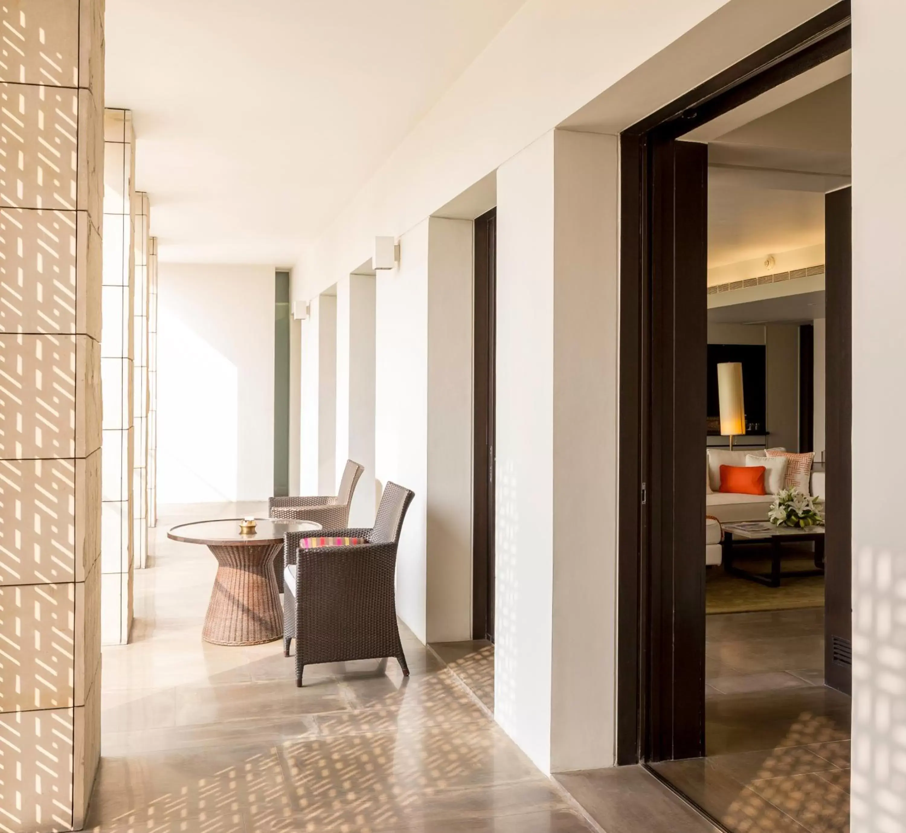 Signature Terrace Suite with Happy Hours at Safari Lounge 5 to 7 pm, Buy 01 drink and get another drink complimentary (spirits), 1200 spa credit per booking in The Lodhi – A member of The Leading Hotels Of The World Signature Terrace Suite with Happy Hours at Safari Lounge 5 to 7 pm, Buy 01 drink and get another drink complimentary (spirits), 1200 spa credit per booking in The Lodhi – A member of The Leading Hotels Of The World