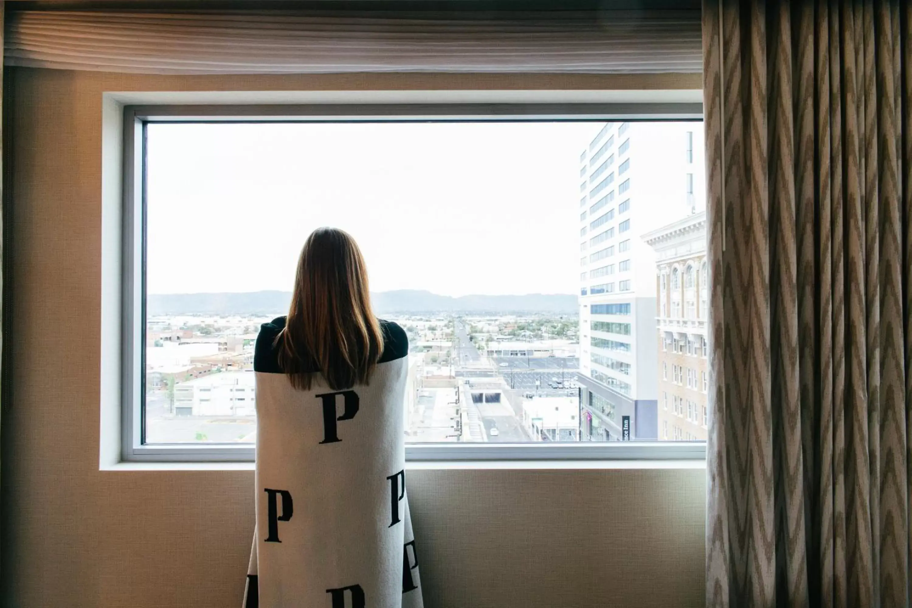 Queen Room with Two Queen Beds and Mobility Accessible Tub in Kimpton Hotel Palomar Phoenix Cityscape, an IHG Hotel Queen Room with Two Queen Beds and Mobility Accessible Tub in Kimpton Hotel Palomar Phoenix Cityscape, an IHG Hotel